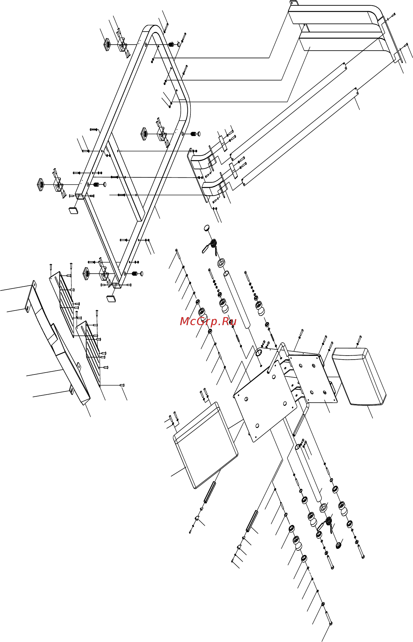 Bronze Gym A-00 [6/10] Exploded picture