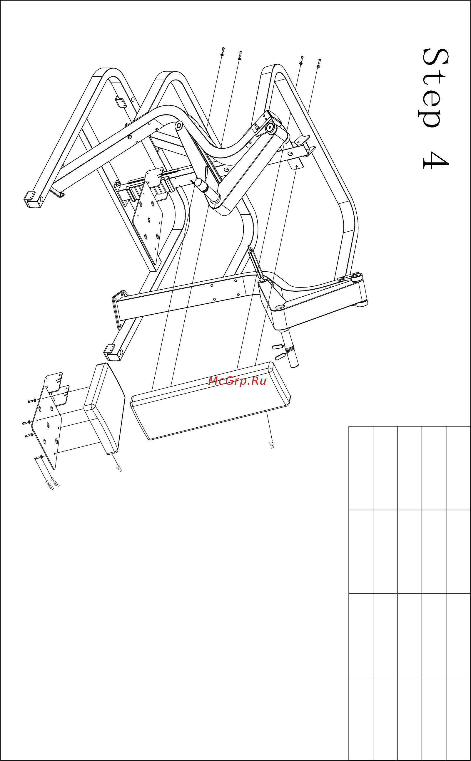 Bronze Gym A-01 Жим от груди Руководство пользователя онлайн [11/11] 170629