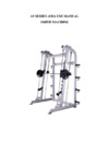 Bronze Gym A9-020А Машина Смита с наклоном Руководство пользователя