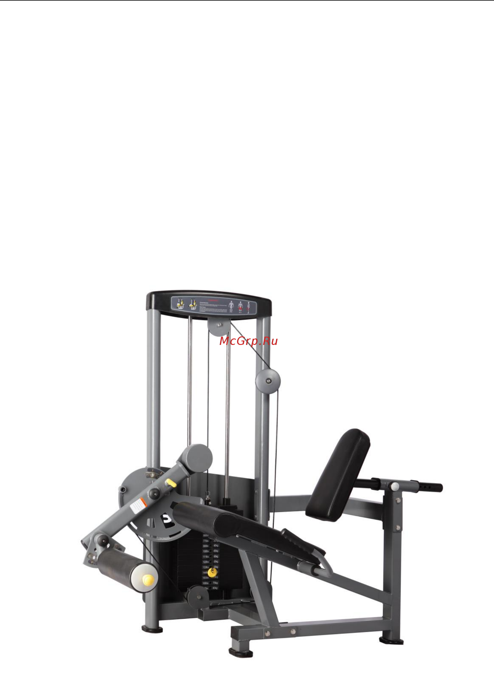 Bronze Gym D-014 Разгибание ног сидя Руководство пользователя онлайн