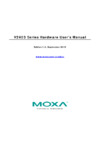 Moxa V2403-C3-T Инструкция по эксплуатации
