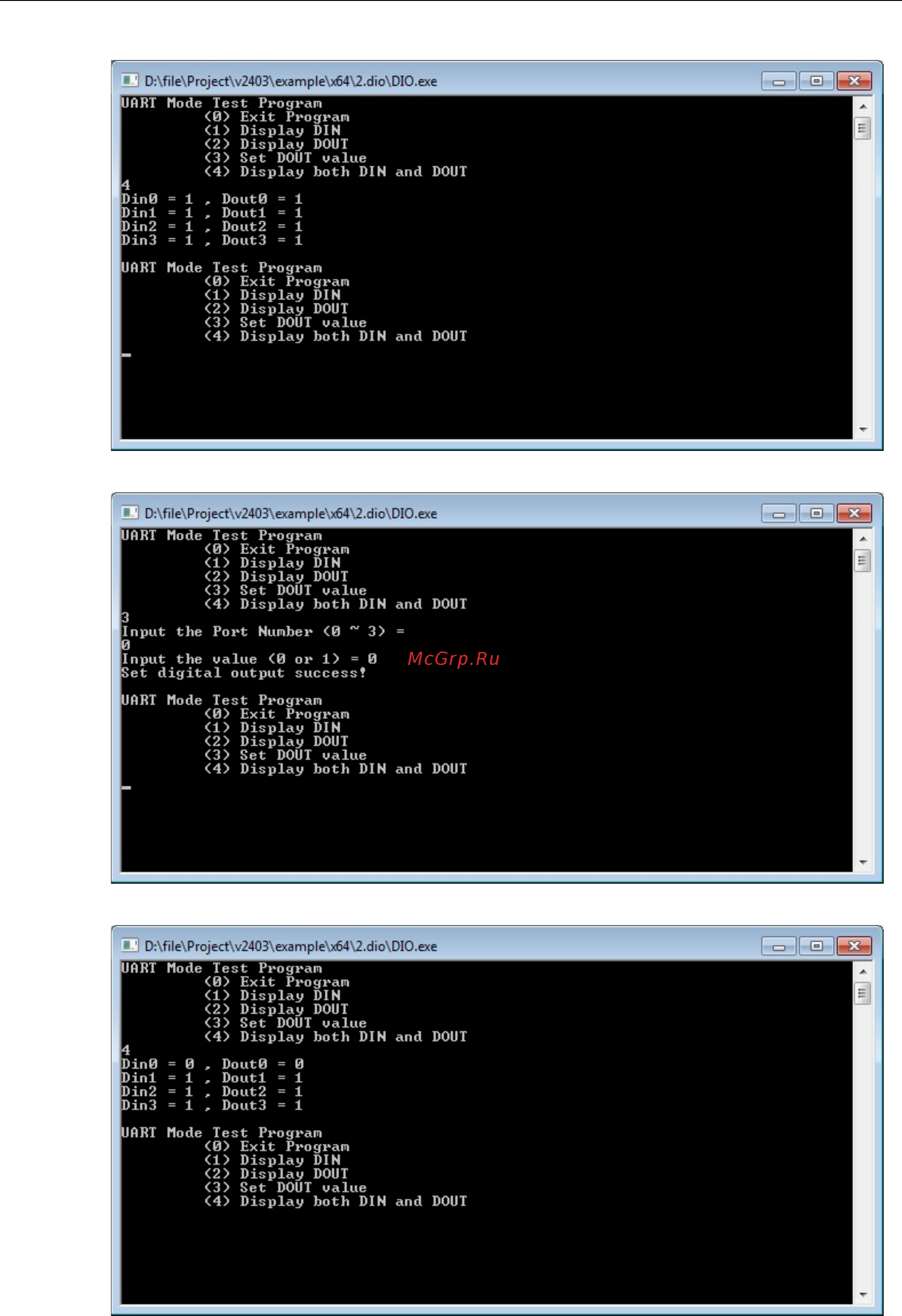 Moxa V2403-C3-W-T [30/63] V2403 series windows software examples
