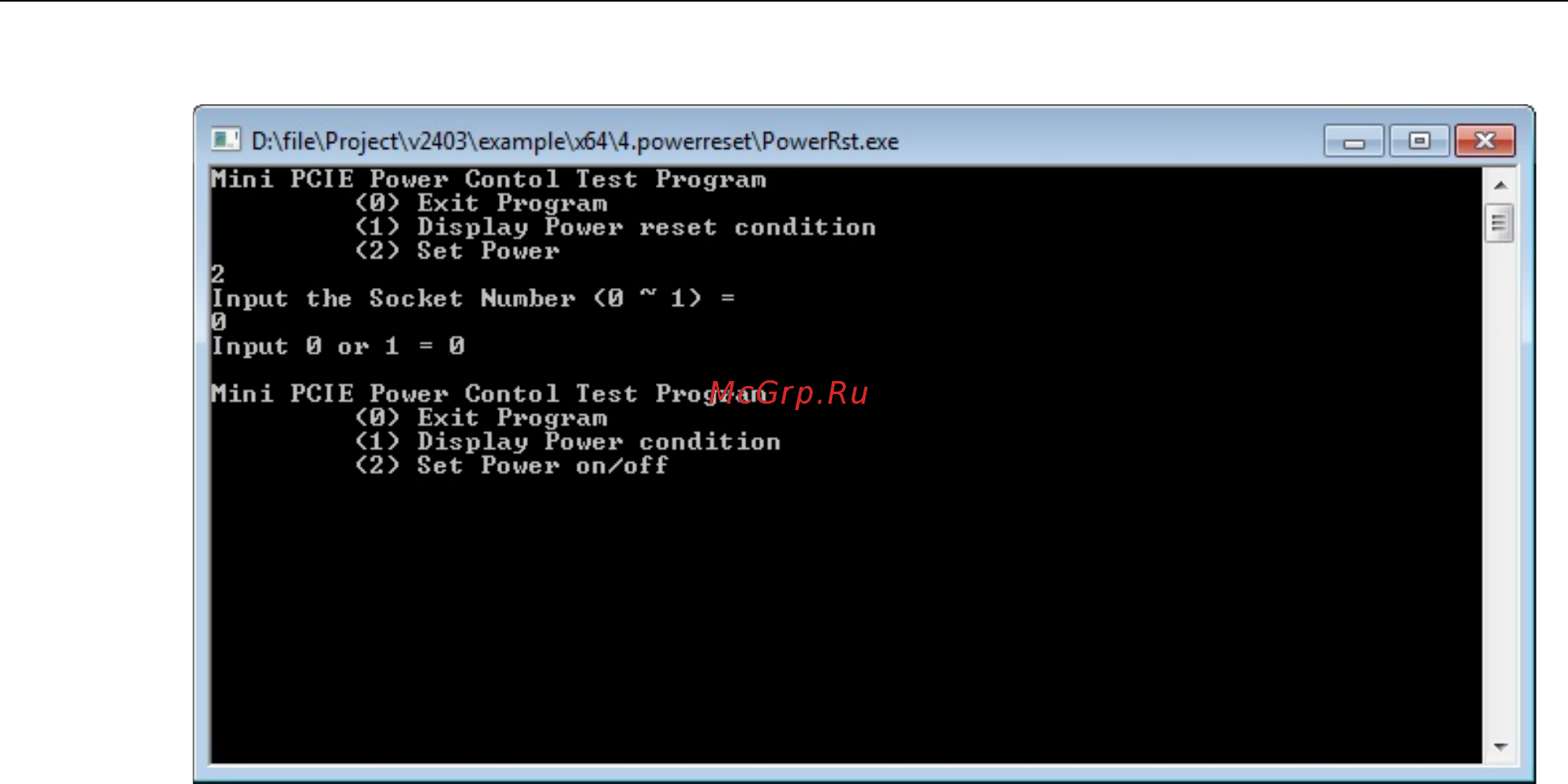 Moxa V2403-C2-T-LX [34/63] V2403 series windows software examples
