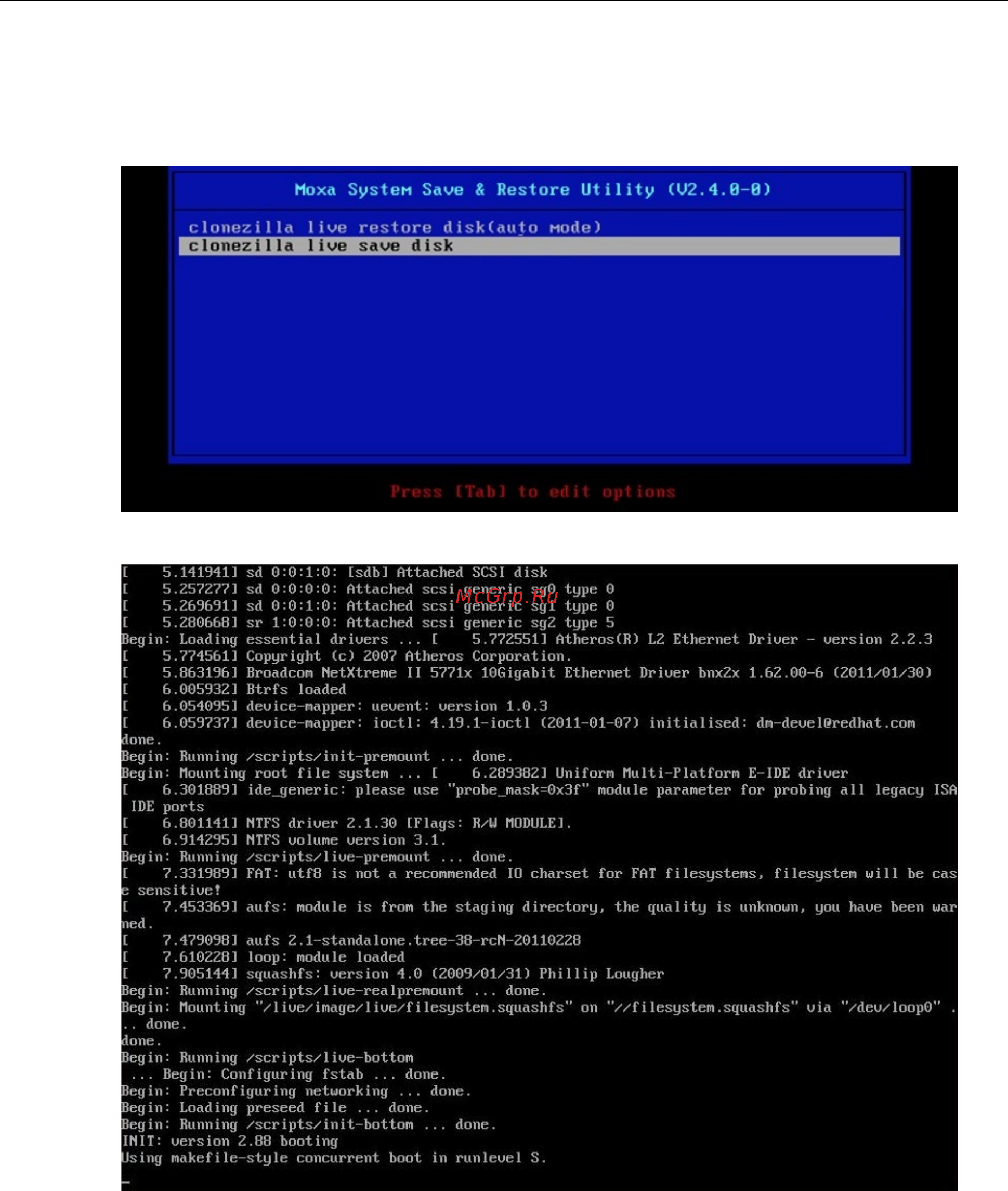 Moxa V2403-C2-T [60/63] V2403 series windows software system recovery