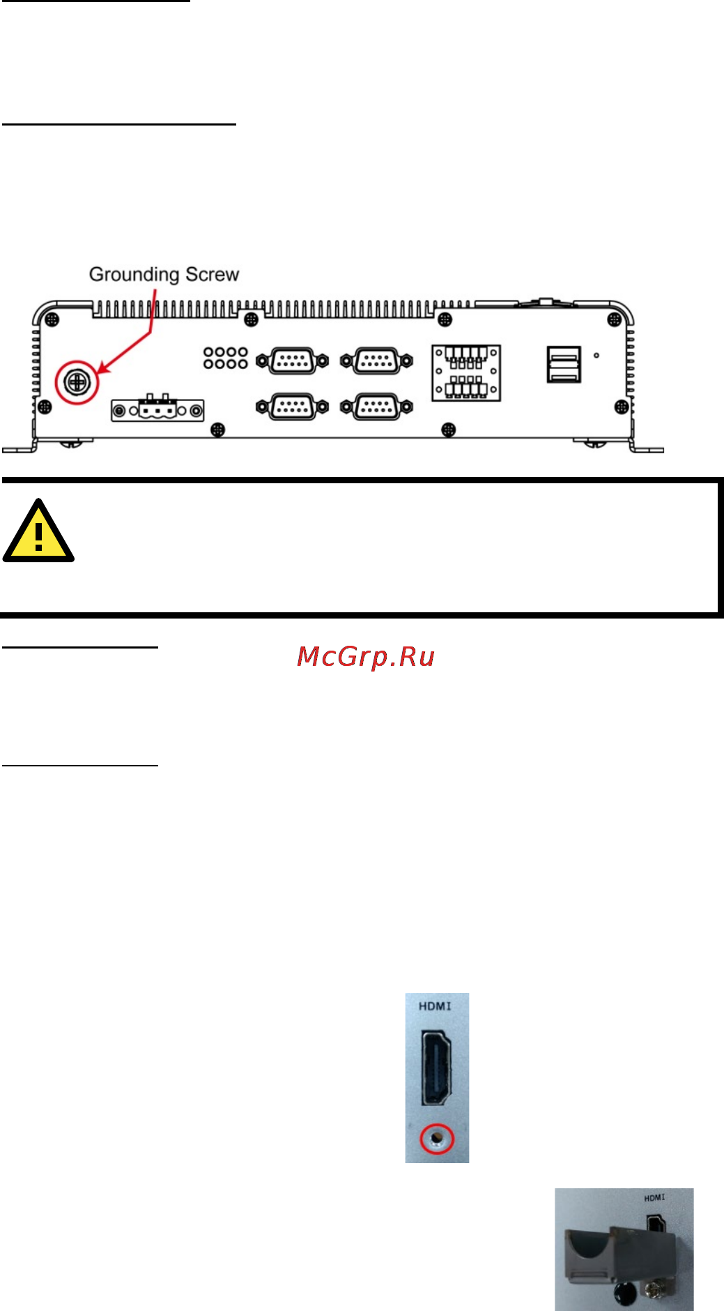 Moxa V2403-C2-W-T [8/11] Attention