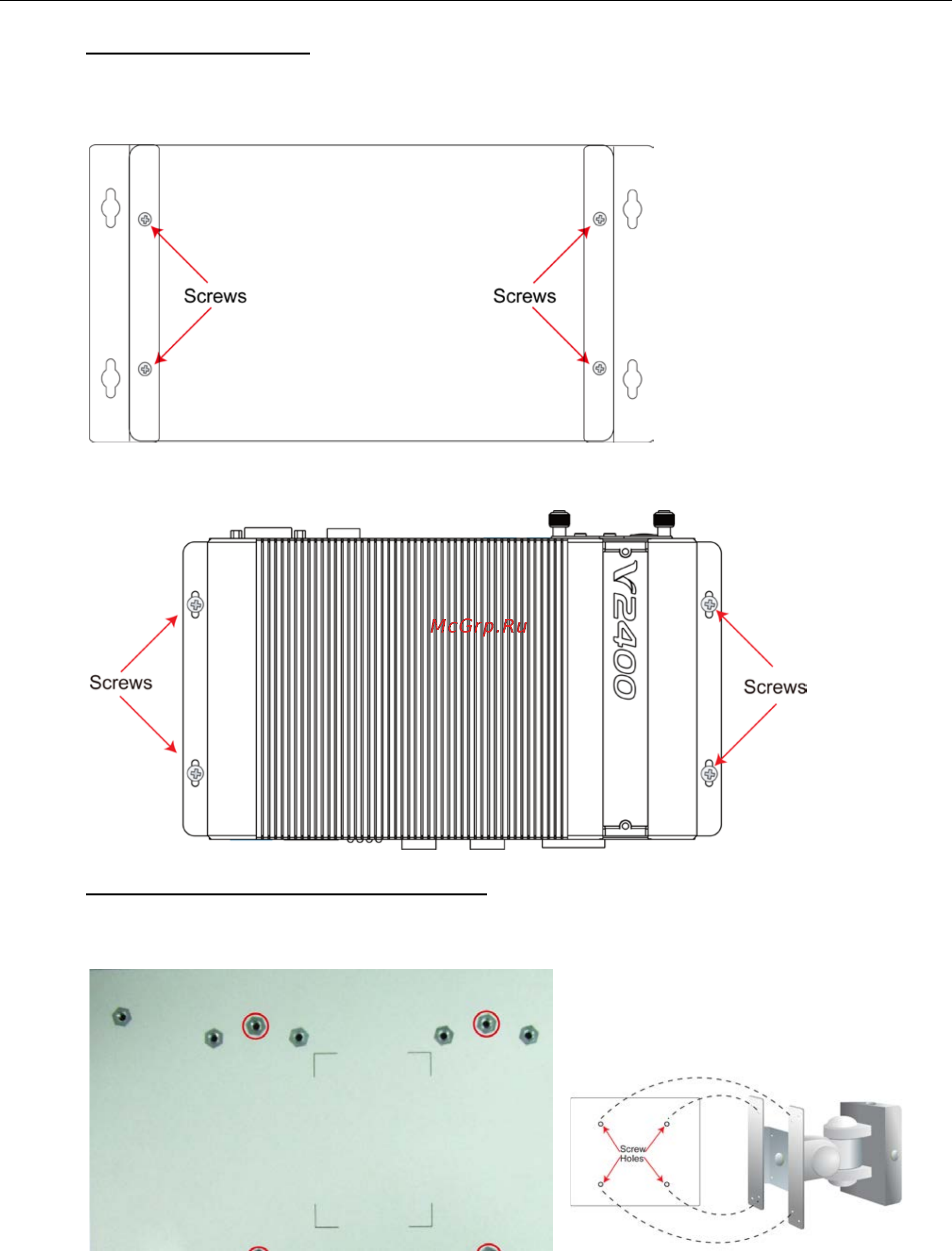 Moxa V2402-CE [16/42] Wall or cabinet mounting