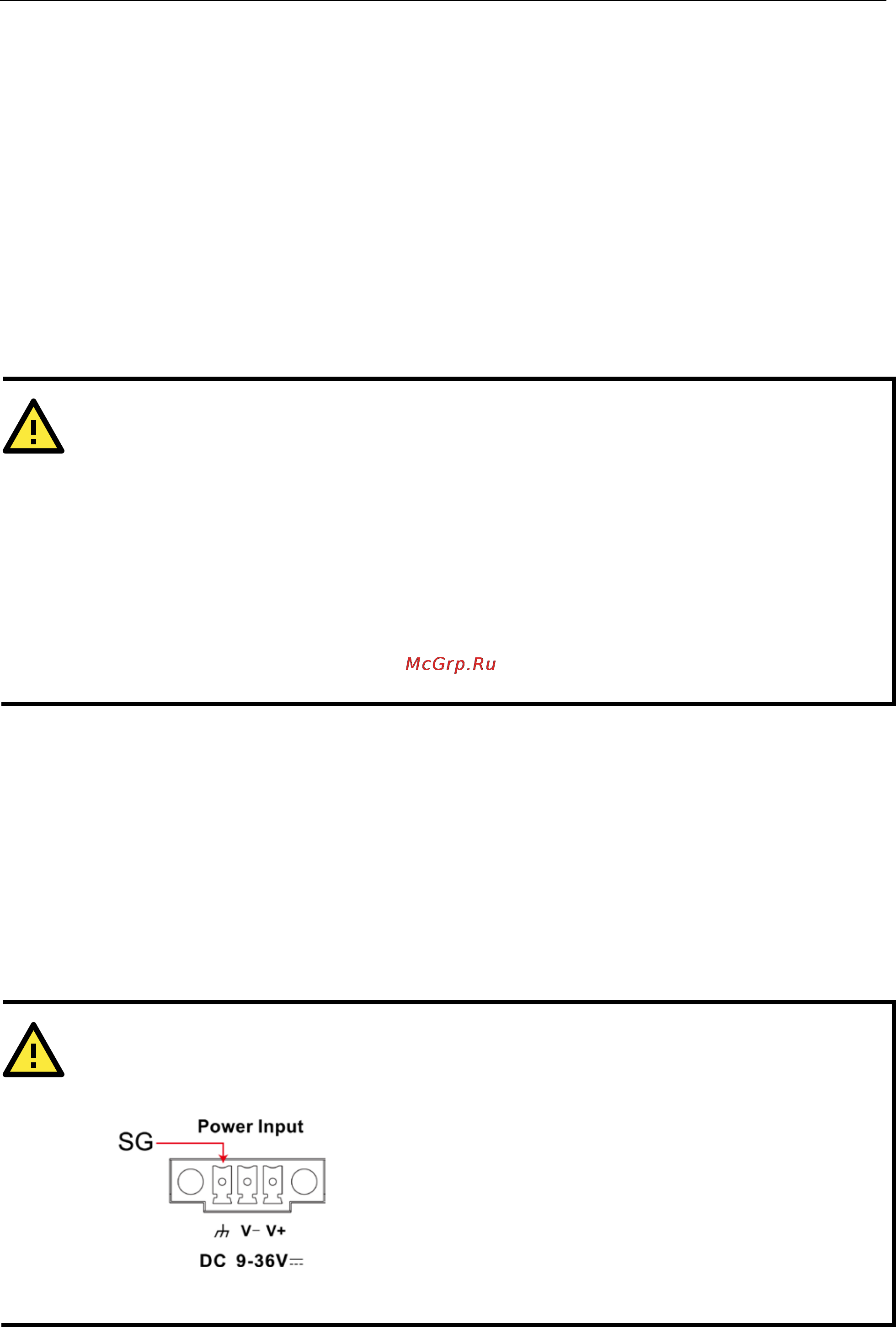 Moxa V2401-LX [17/42] Wiring requirements