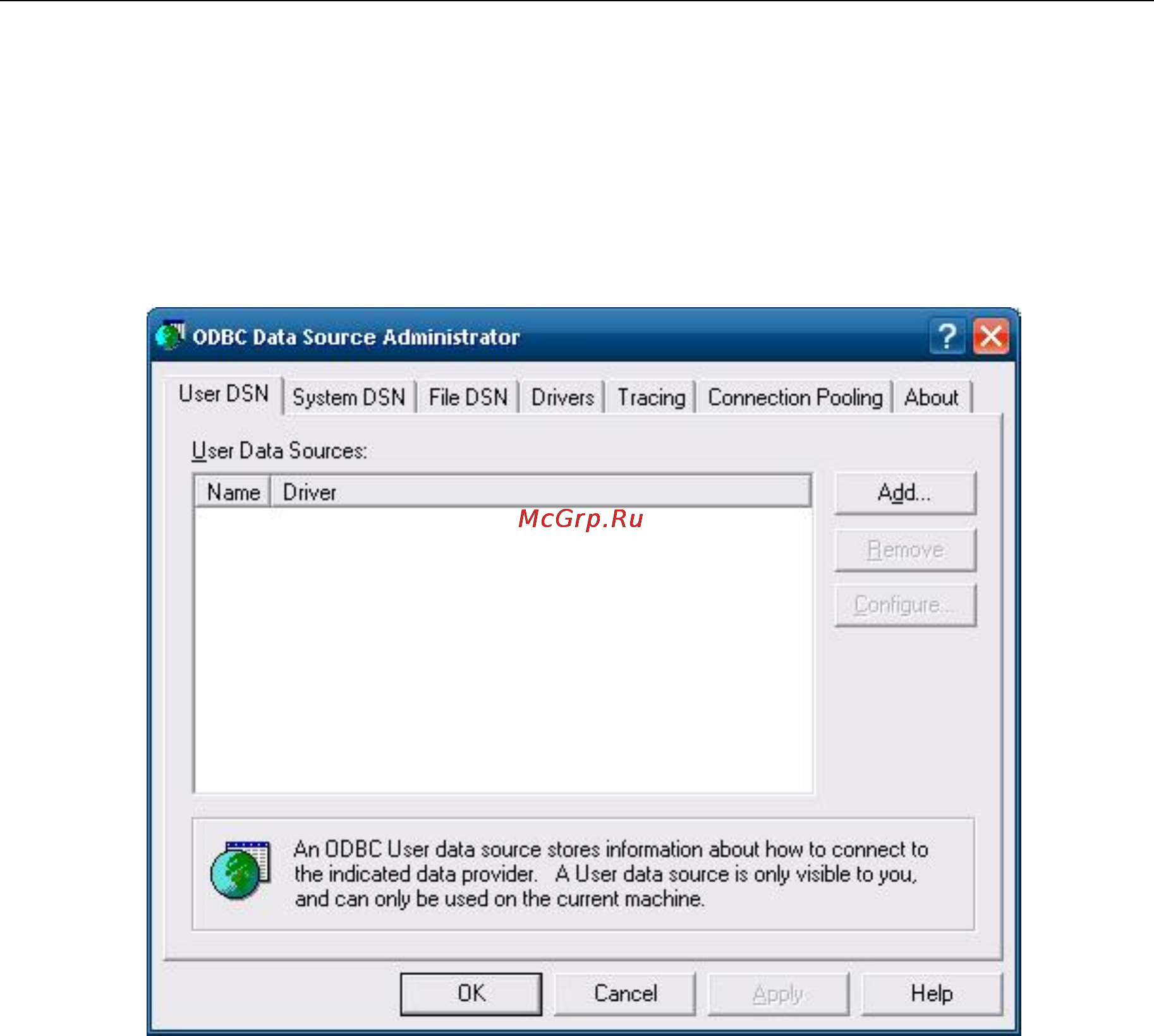 Moxa V2402-CE [48/61] Odbc data source administrator