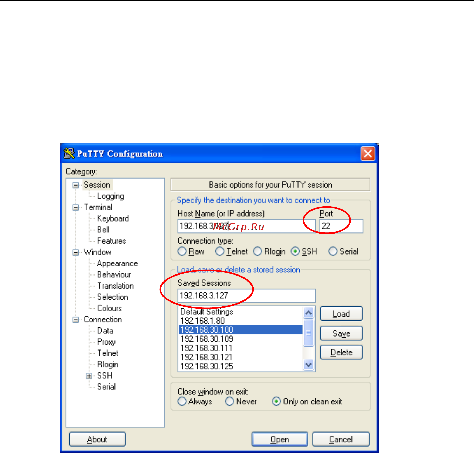 Moxa V2401-LX [15/108] Connecting from an ssh console