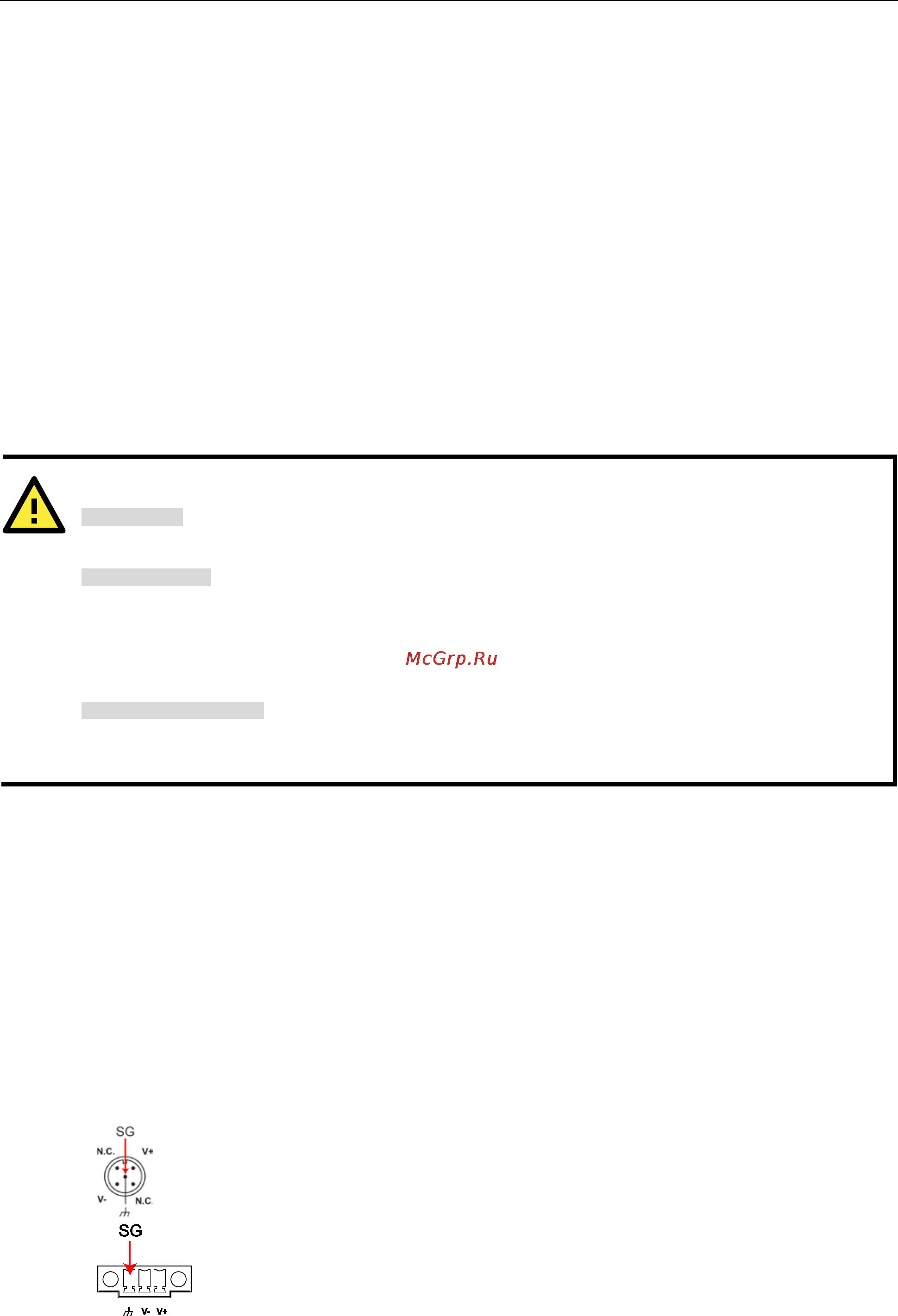 Moxa V2406-24I-CT-XPE [19/48] Wiring requirements