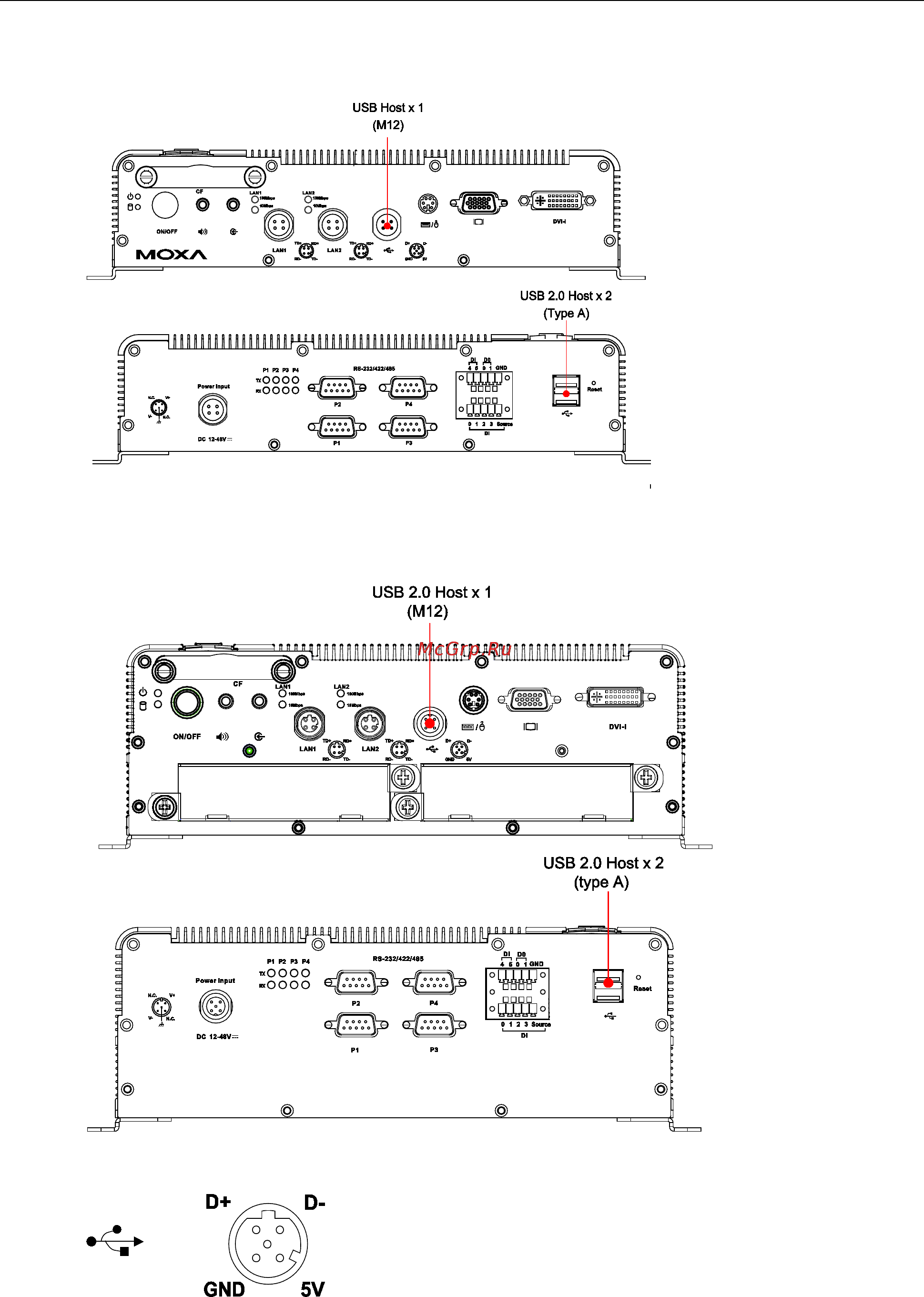Moxa V2406-24I-CT-XPE [23/48] V2406 2422 2426 hardware manual hardware connection description
