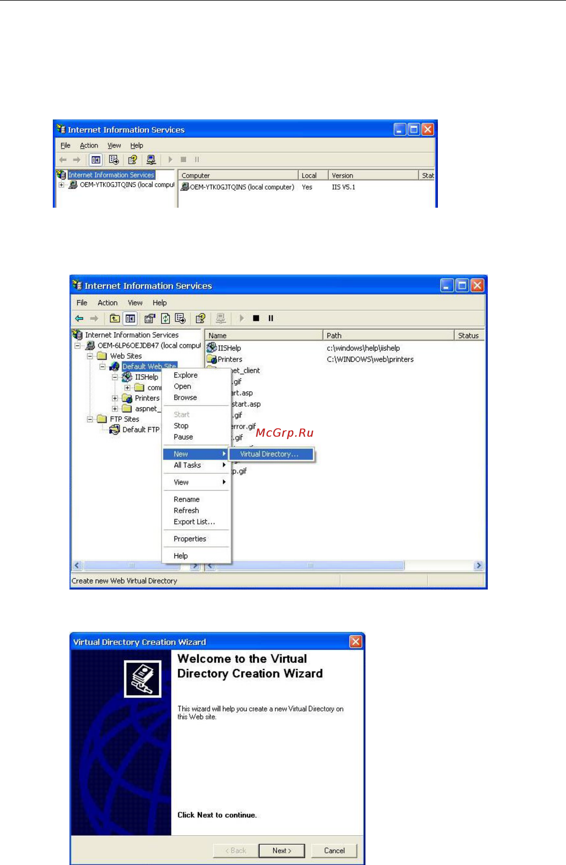 Moxa V2422-LX [27/41] Internet information services web ftp
