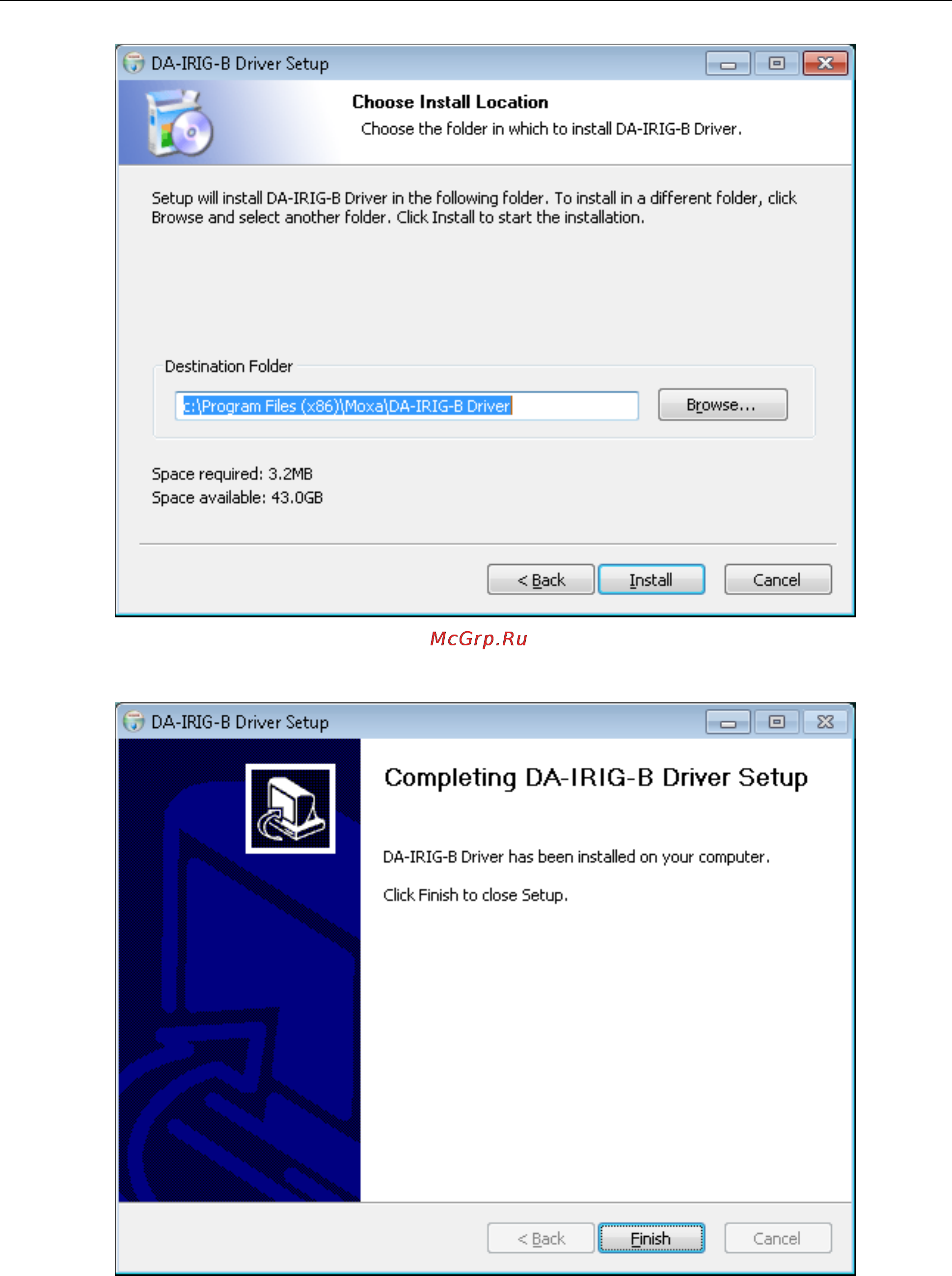 Moxa DA-SP08-I-TB [25/45] Da irigb 4dio pci104 emc4 module driver and utility installation