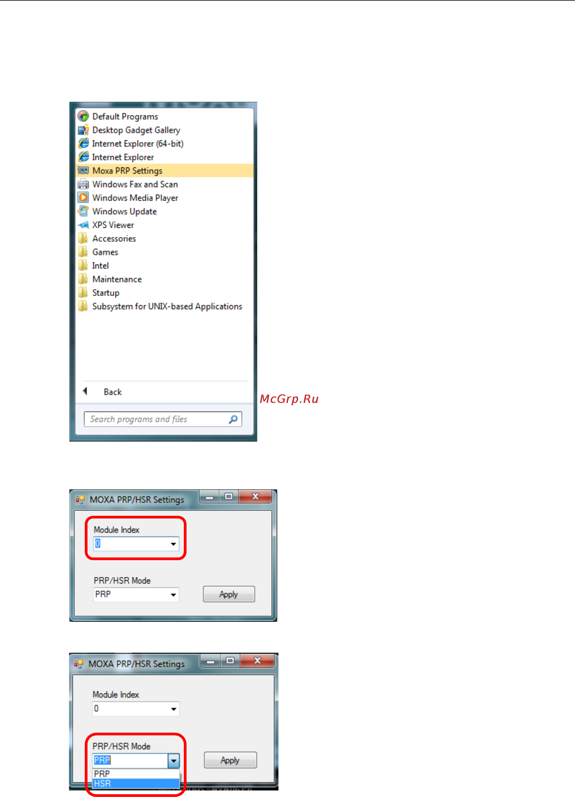 Moxa DE-GX02-SFP-T [16/16] Configuring the da prp hsr
