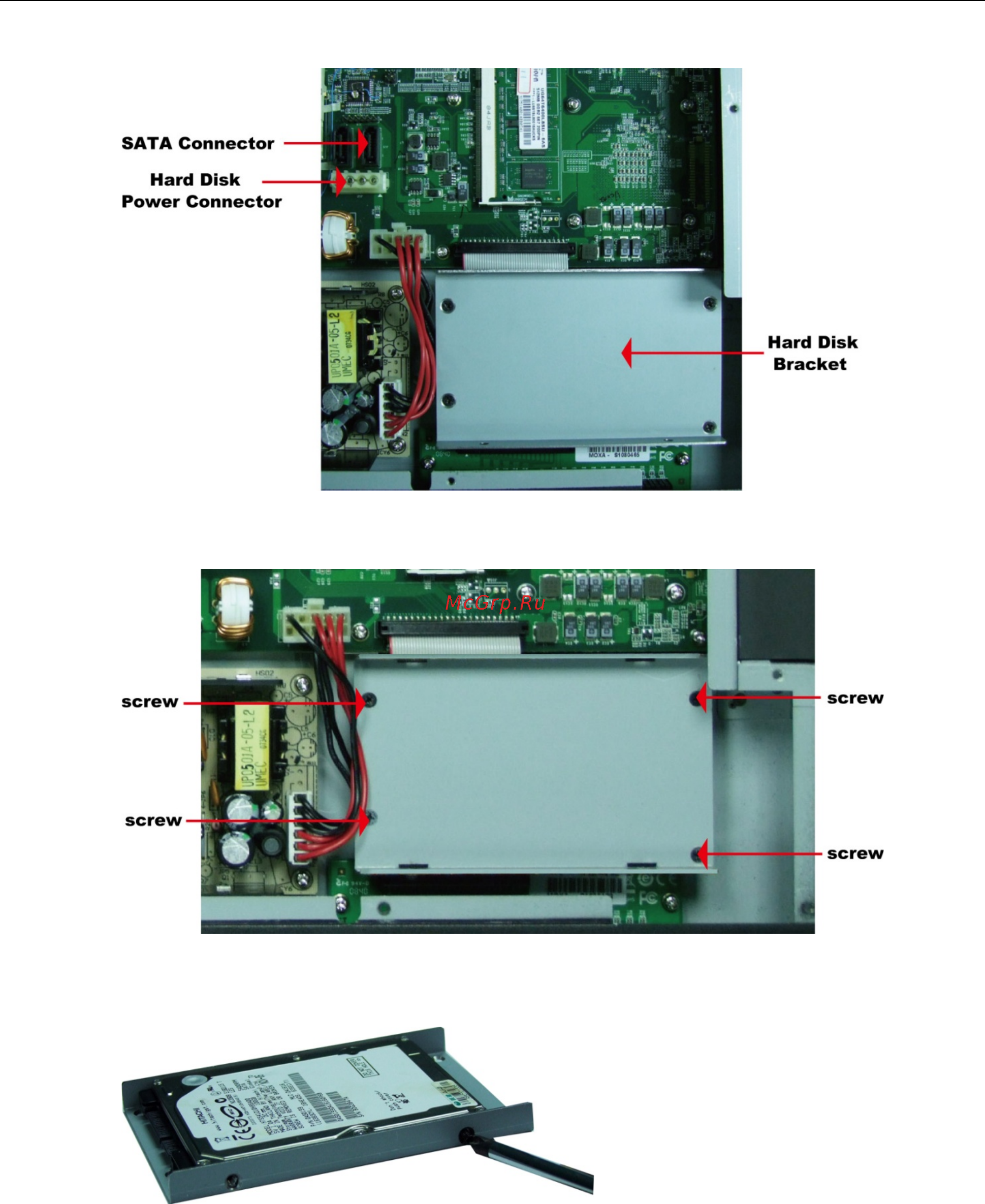 Moxa DA-681-I-DPP-T-LX [29/52] Da 681 series embedded computer hardware installation