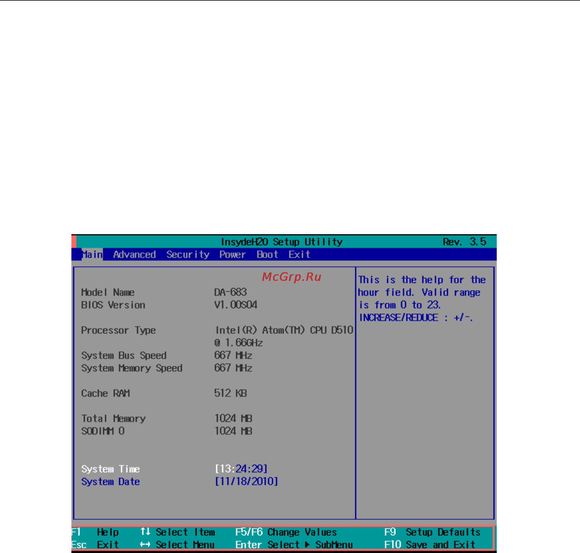 Moxa DA-683-SP-LX [31/47] Entering the bios setup utility