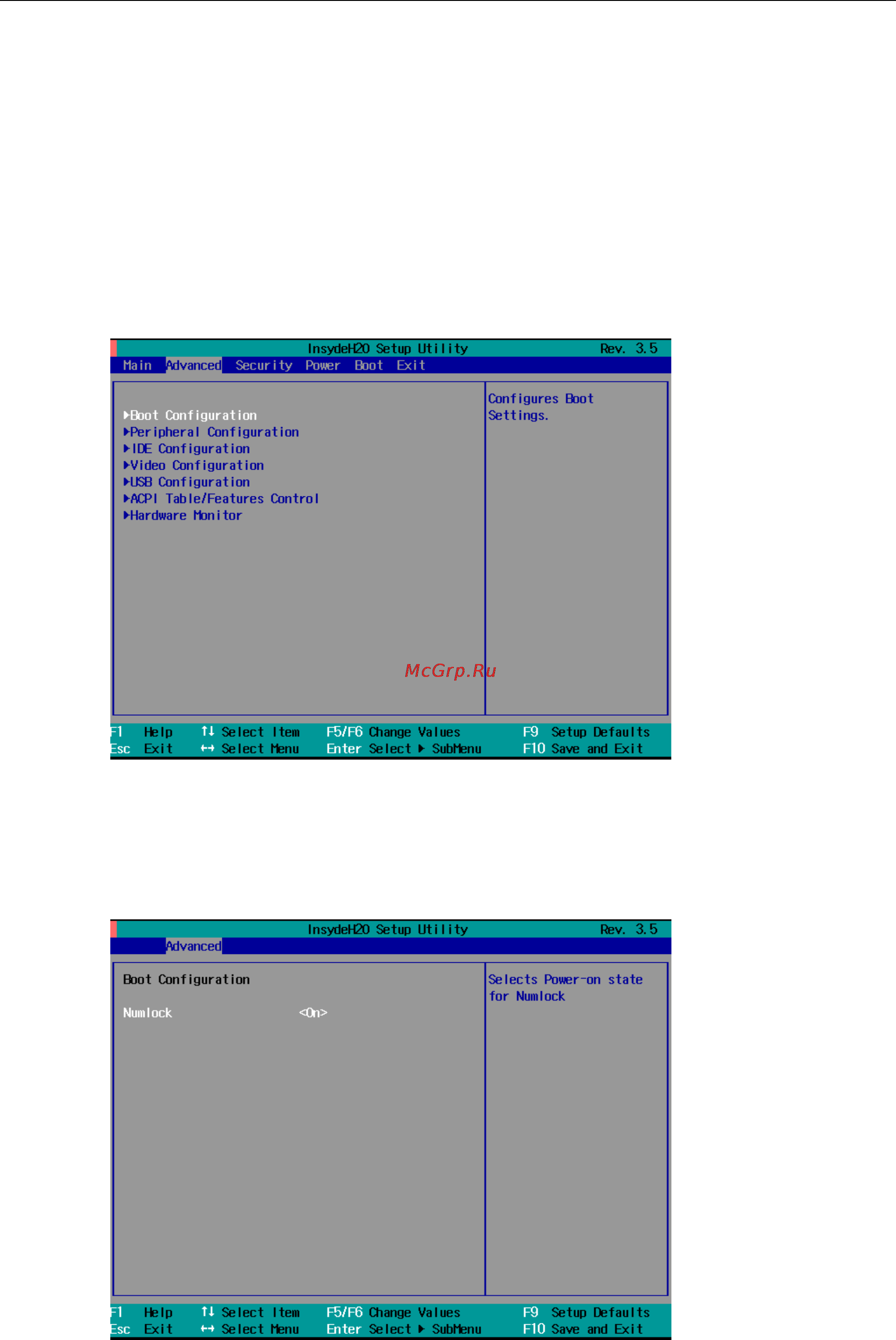 Moxa DA-683-SP-LX [32/47] Modifying bios settings