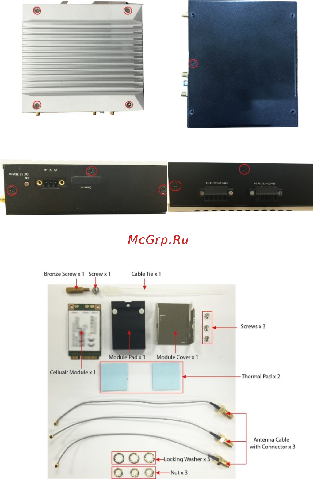 Moxa UC-8132-T-LX Инструкция по эксплуатации онлайн [7/12] 170808