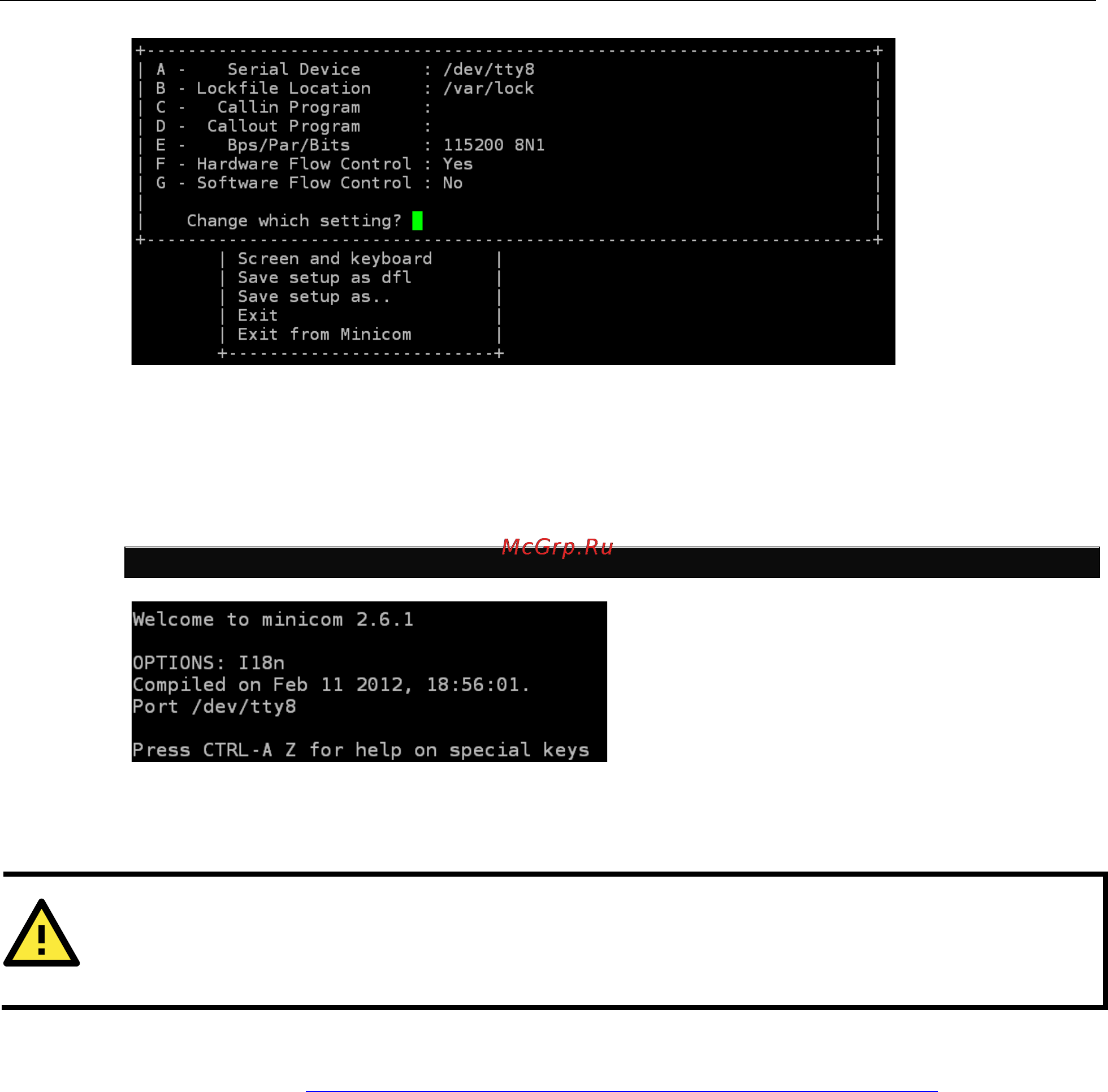 Moxa UC-8410A-T-LX [10/86] Main page
