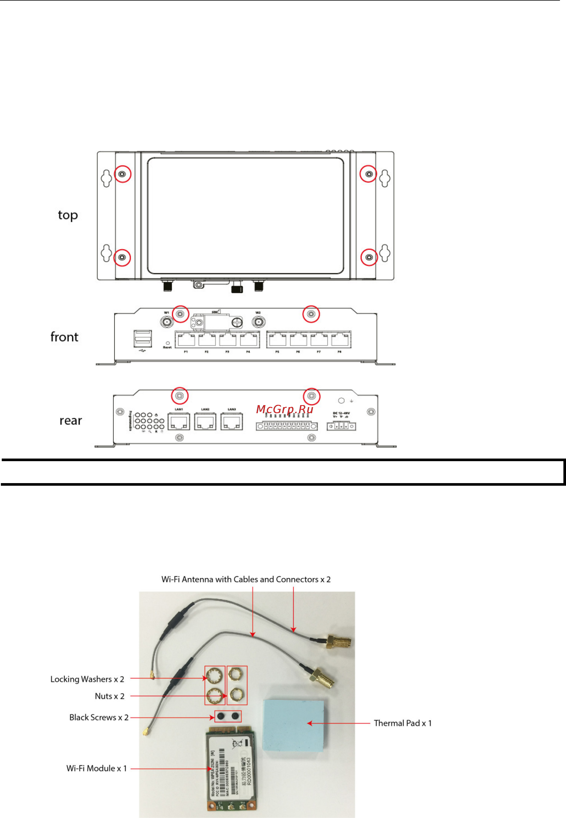 Moxa UC-8410A-T-LX [21/28] Installing the wireless modules