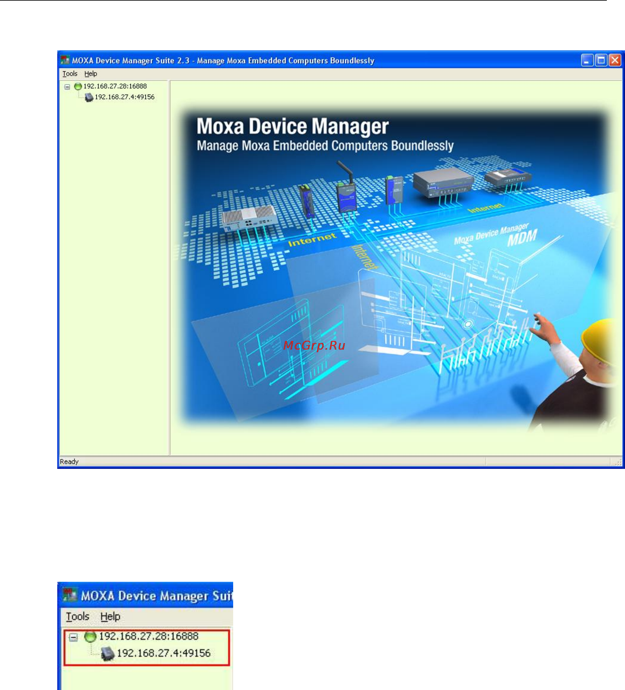 Moxa UC-8410-CE [17/29] Connecting to mdm gateway