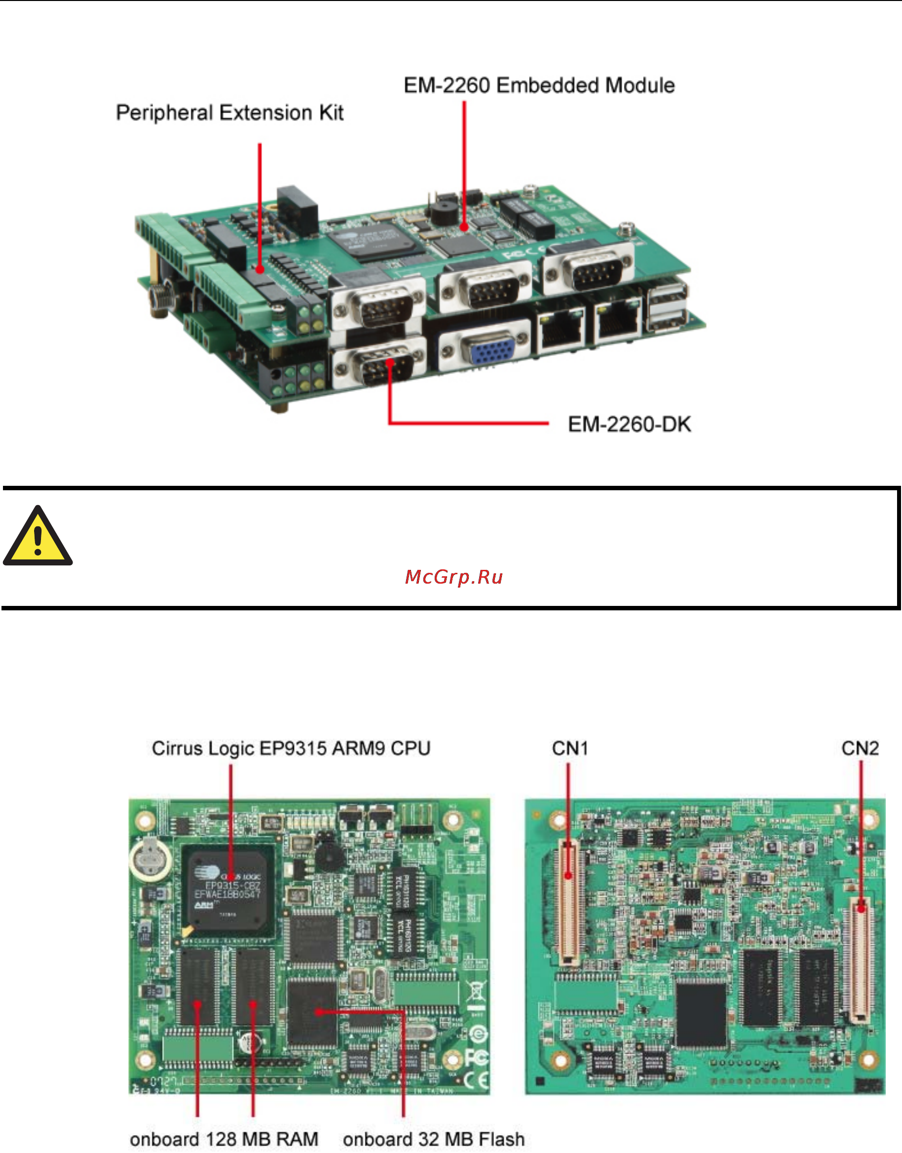 Moxa EM-2260-CE [6/39] Em 2260 development kit