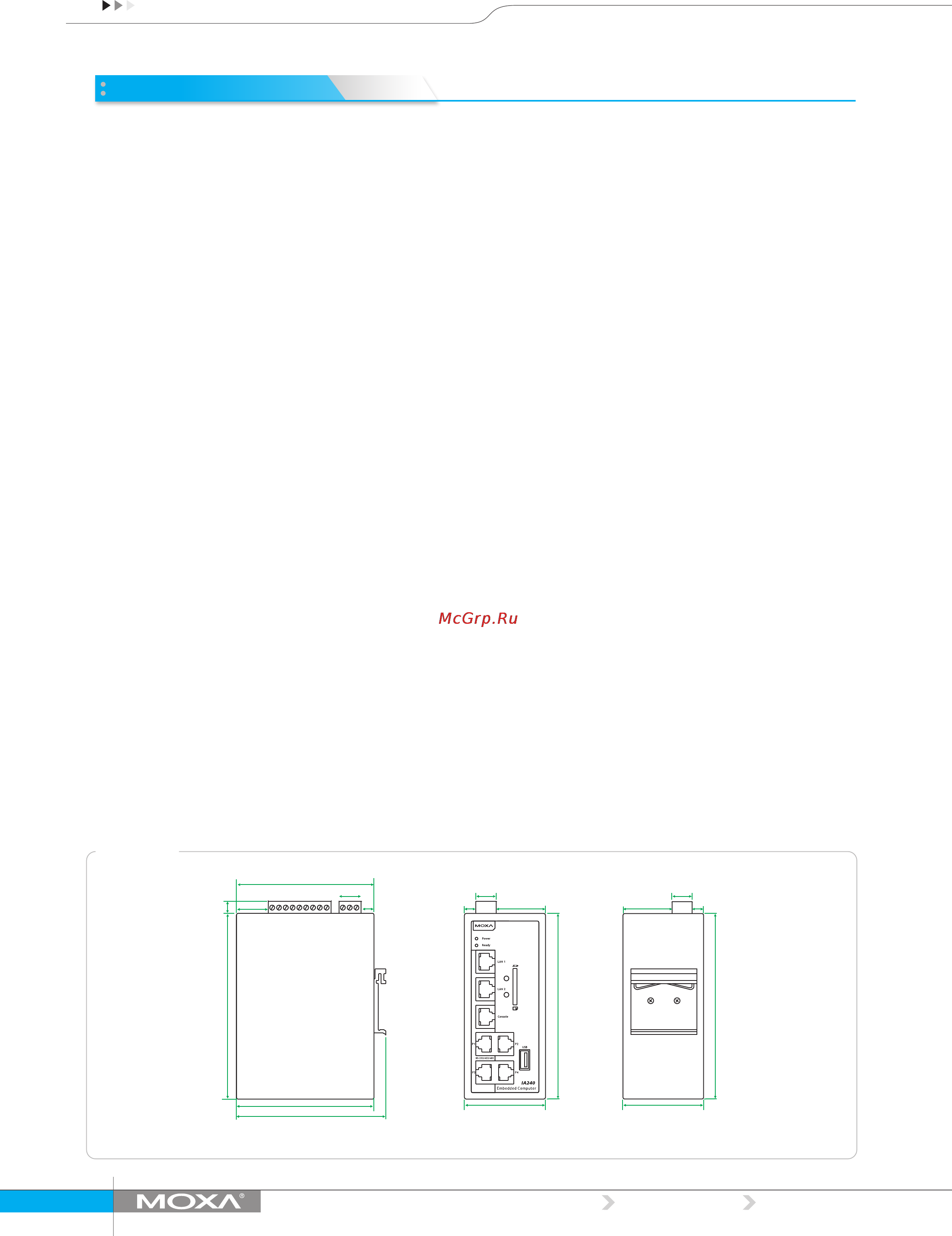 Moxa IA240-LX [2/3] Standards and certifications