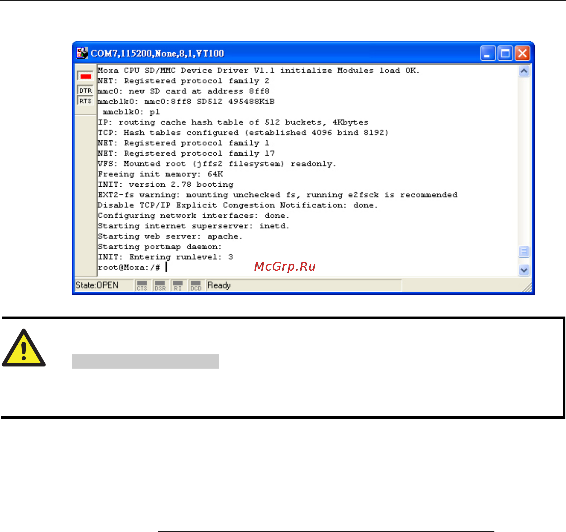 Moxa IA3341-LX [11/72] Windows users