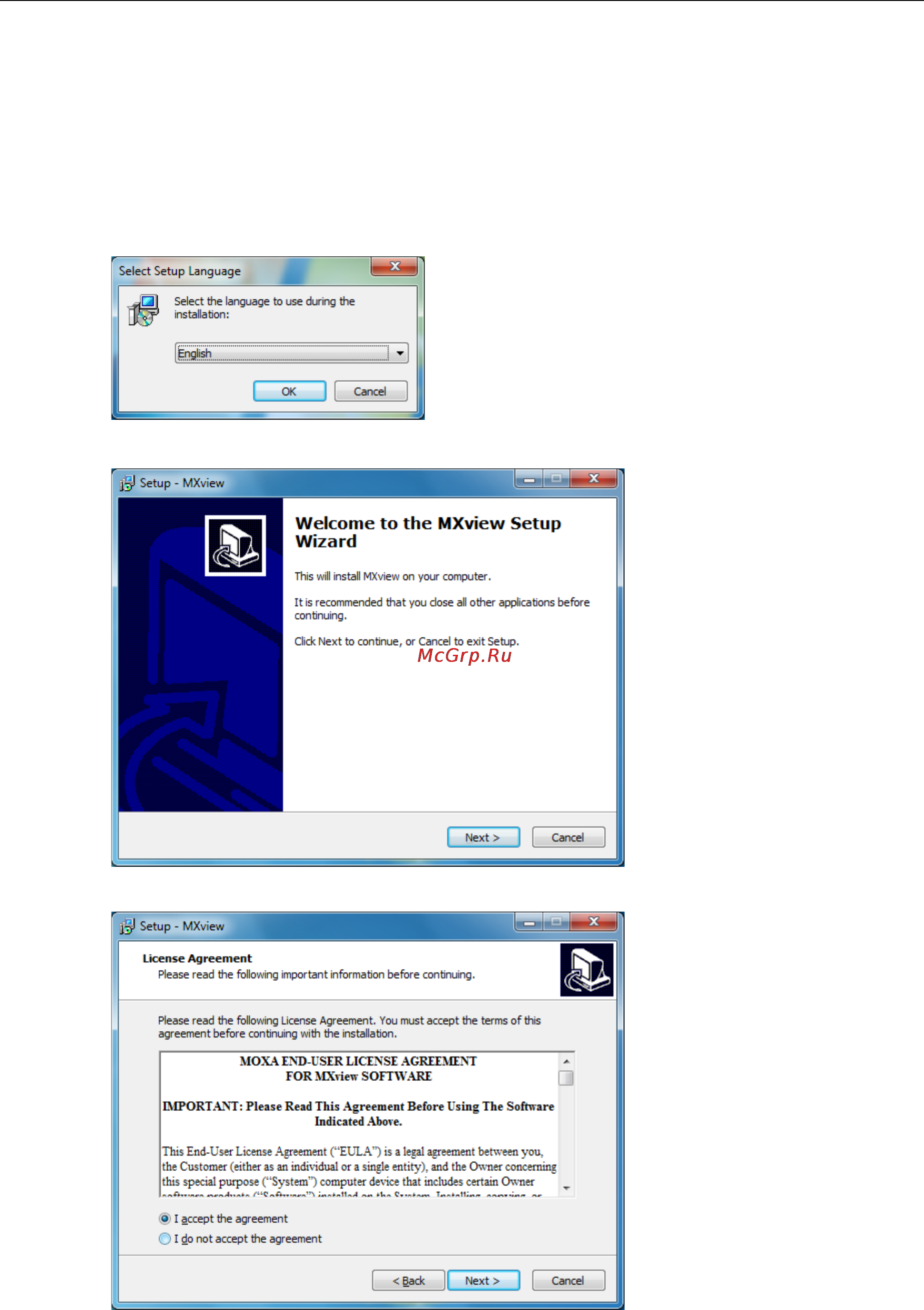 Moxa V2406A-C2 [40/85] Installing mxview