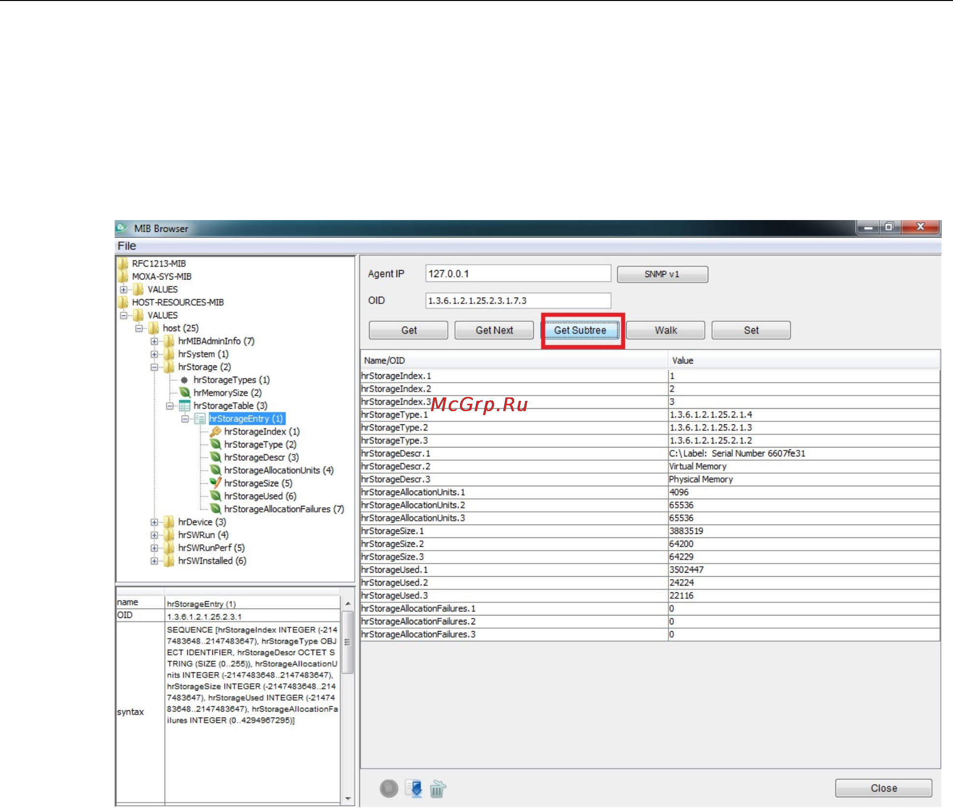 Moxa V2406A-C2 [60/85] Using host resource oids