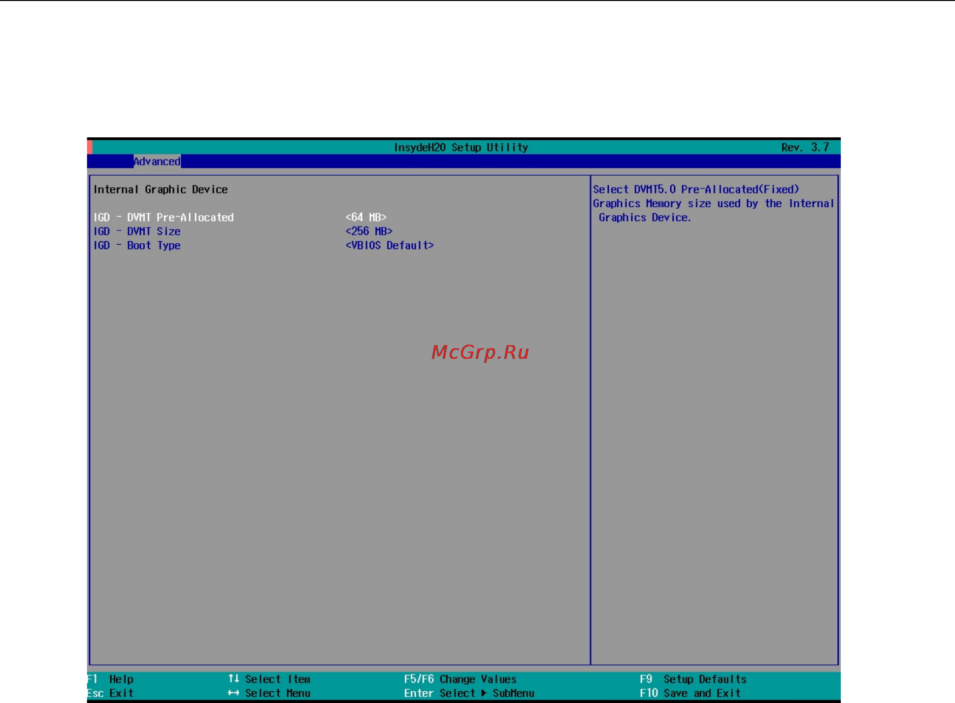 Moxa V2406A-C2-T [30/43] Internal graphics device