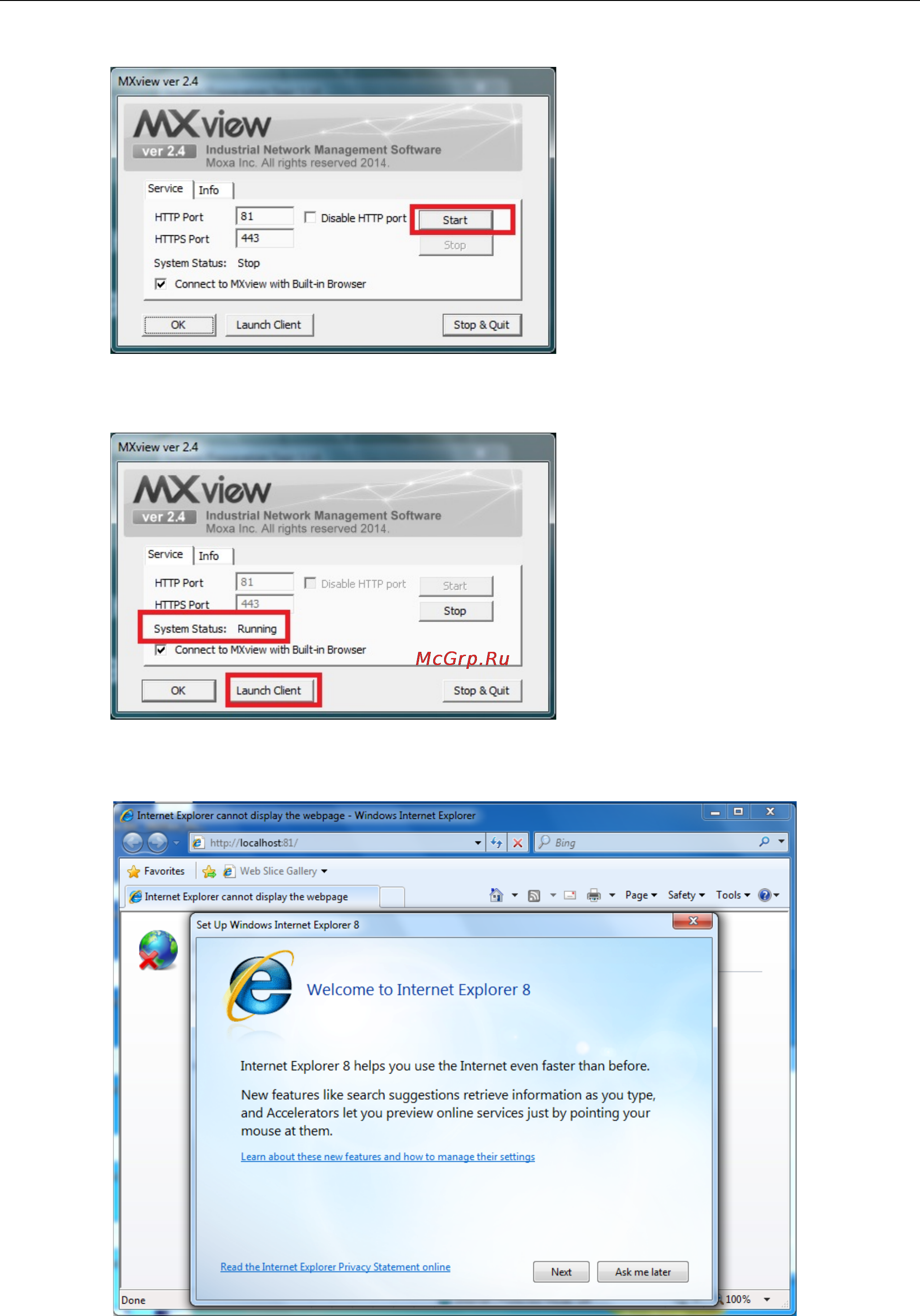 Moxa V2416A-C7-CT-T [44/93] V2416a w7e series moxa synmap package