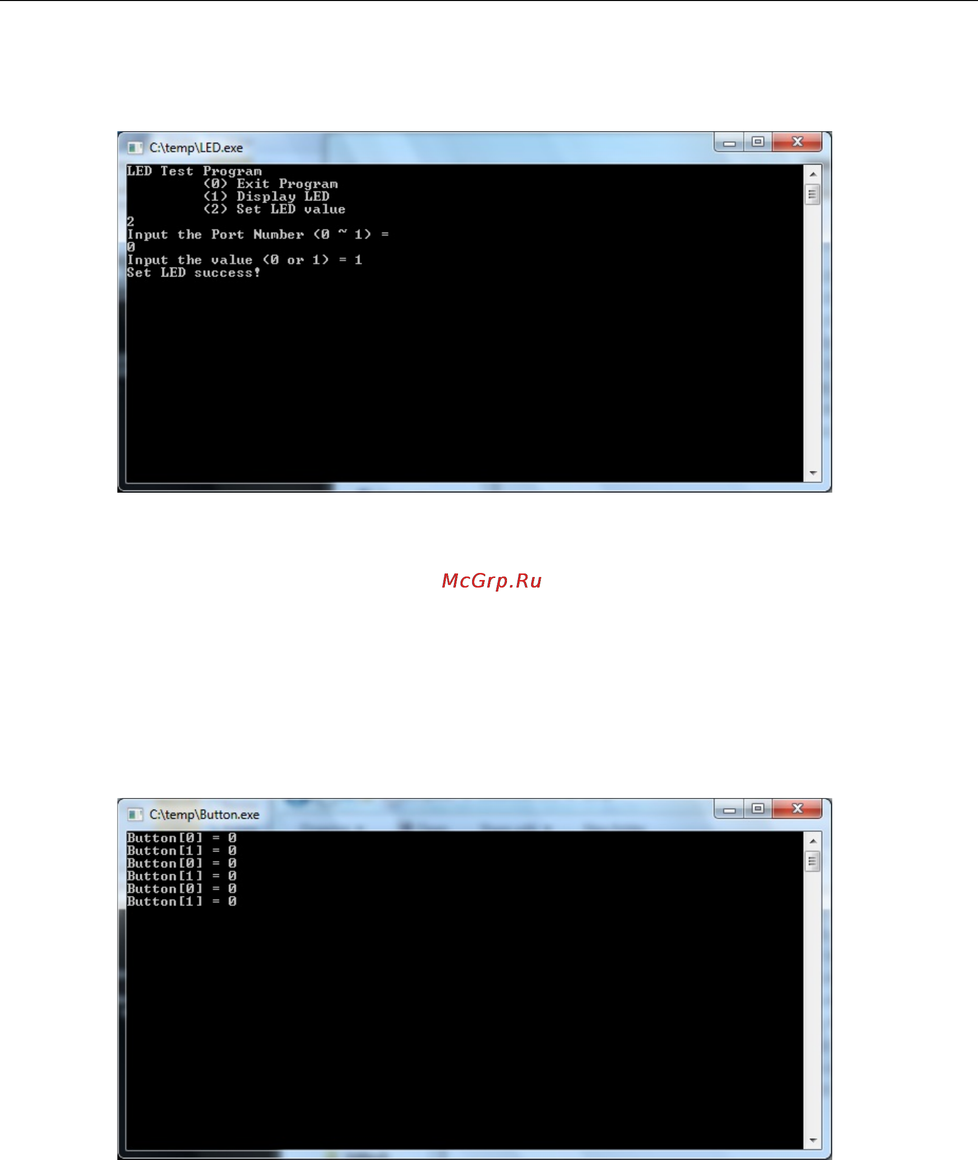 Moxa V2416A-C7-CT-T [74/93] Testing buttons