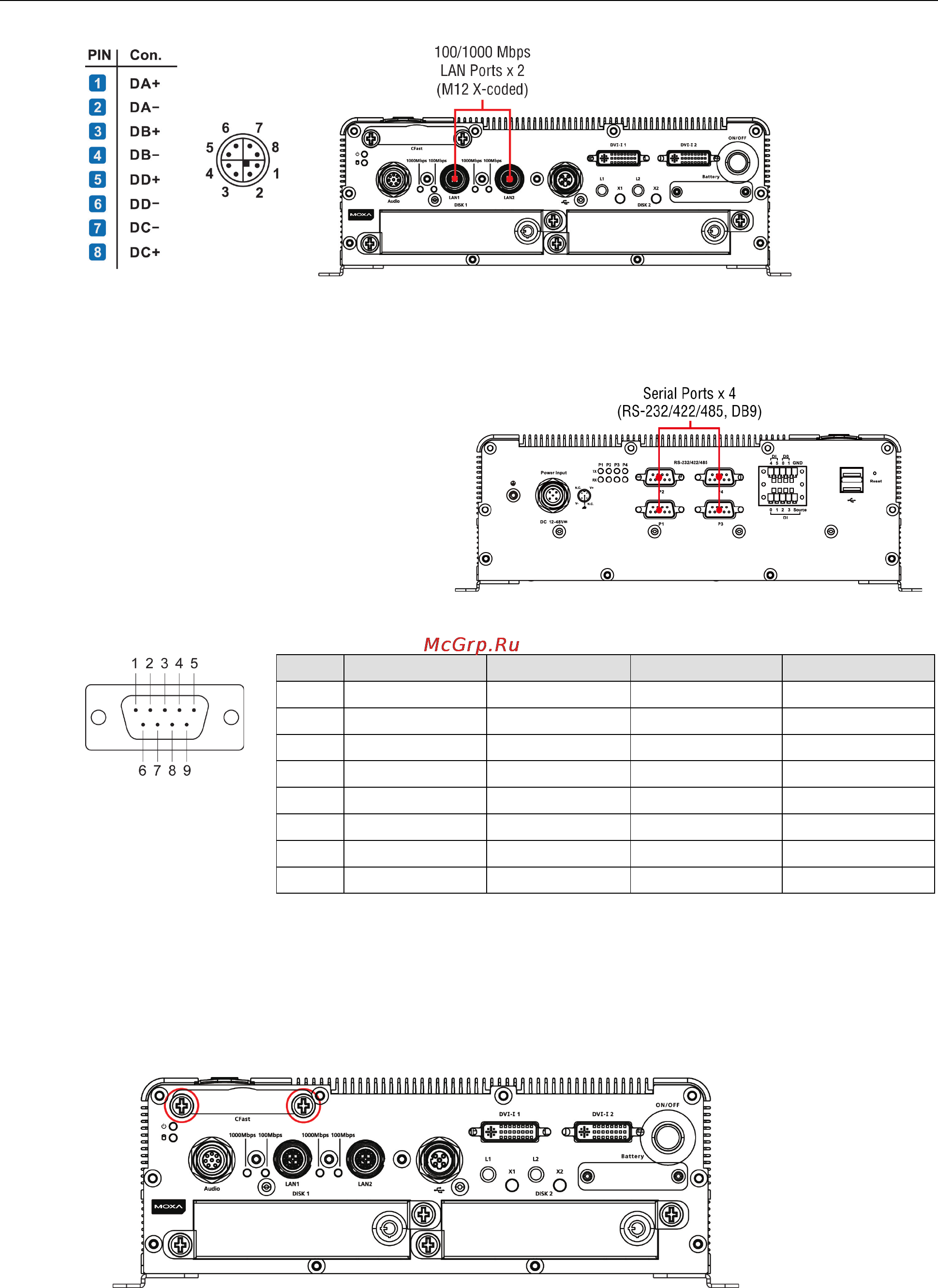 Moxa V2416A-C2 [19/46] Connecting to a serial device