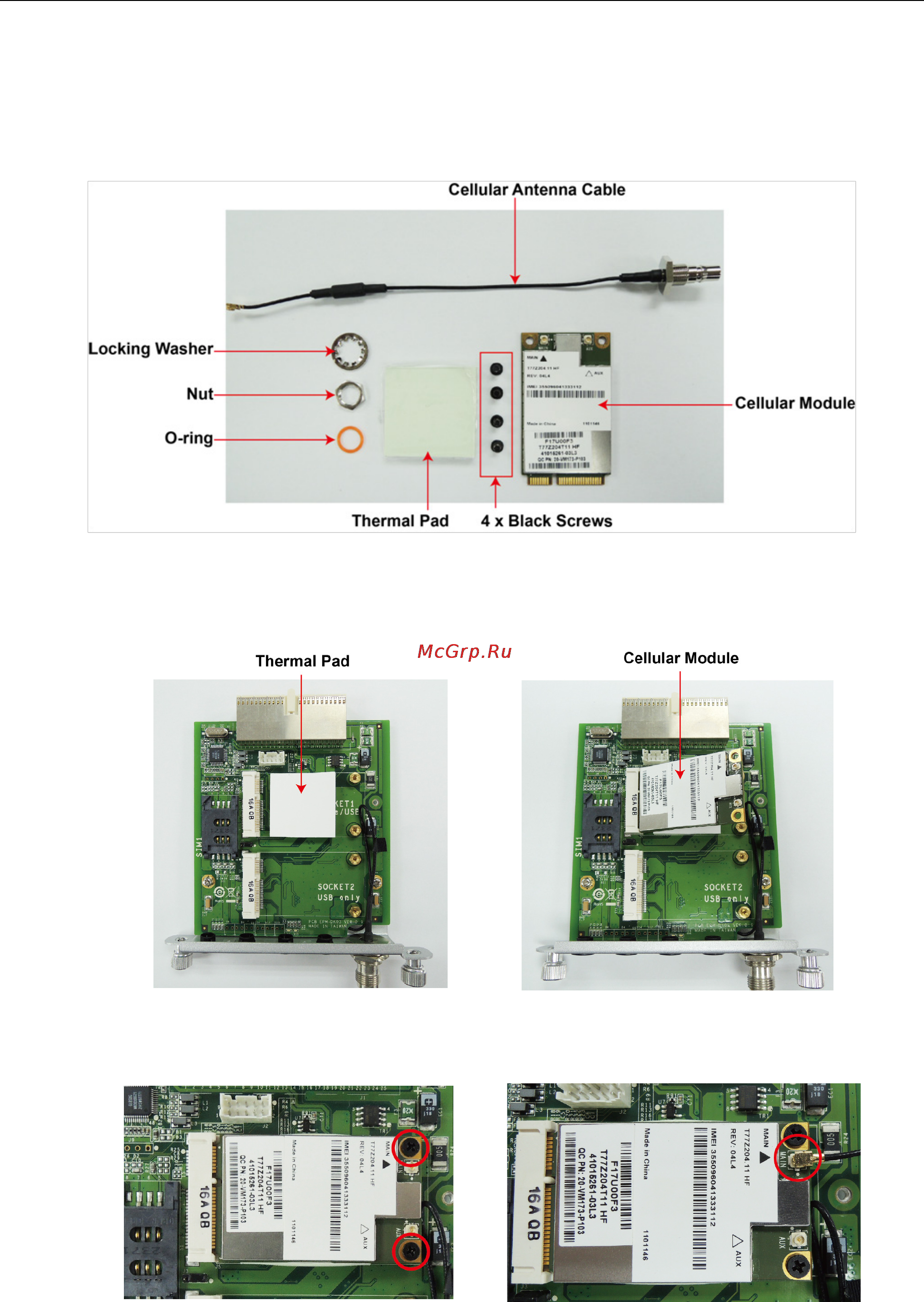 Moxa EPM-3032 [17/88] Installing a cellular module