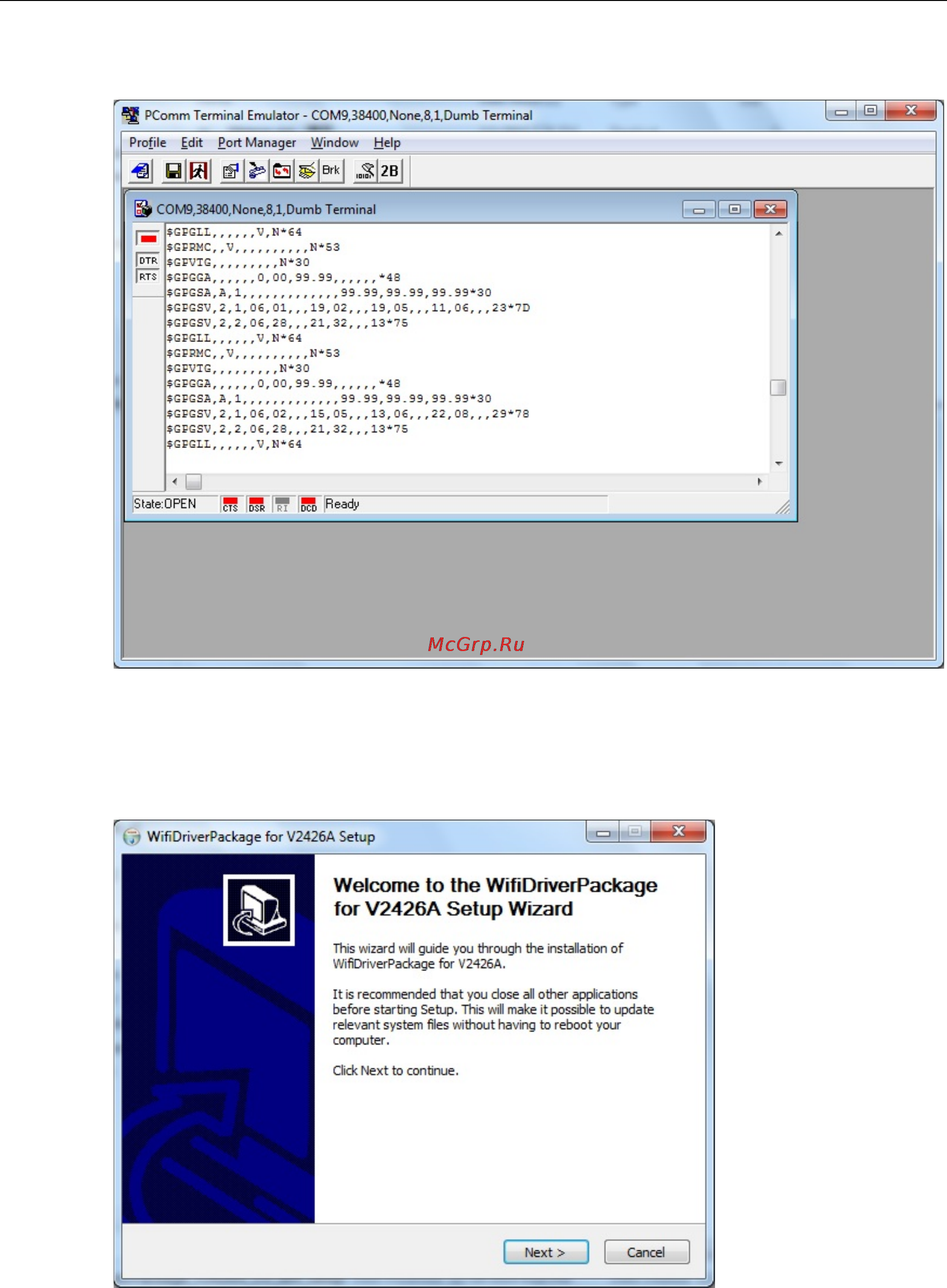 Moxa V2426A-C7-T-W7E [69/88] Wi fi module driver installation
