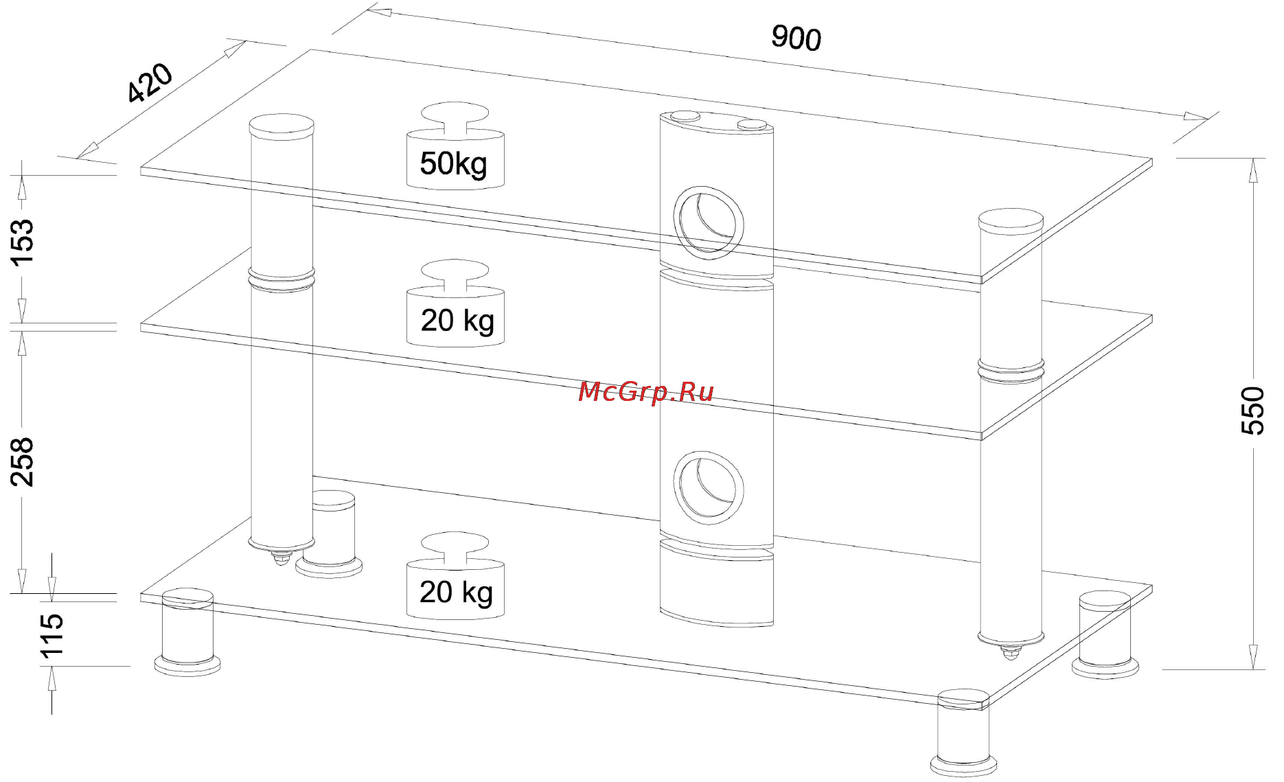 Escada ES-S101 [3/9] Technical characteristics