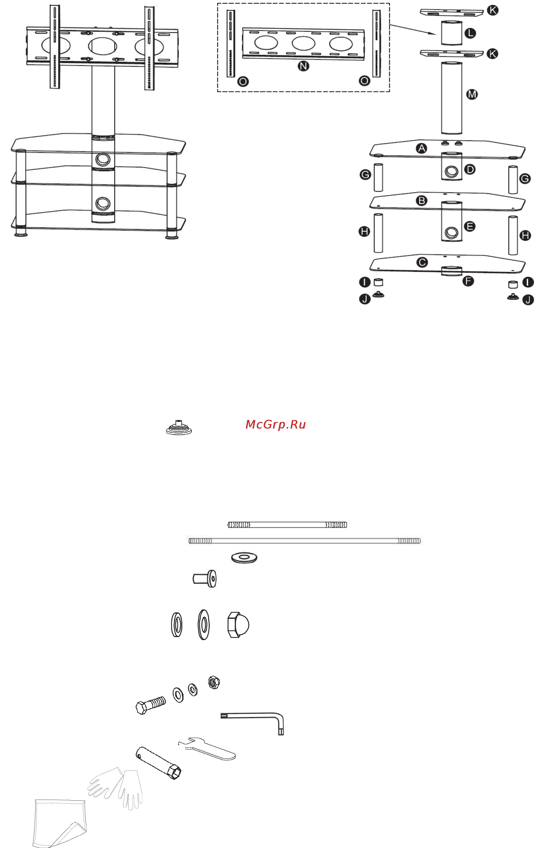 Escada ES-S104 [2/11] Components