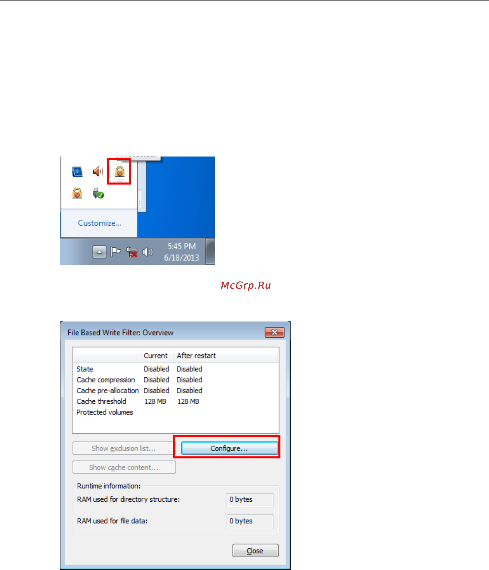 Moxa V2616A-C8 [20/100] Configuring file based write filter