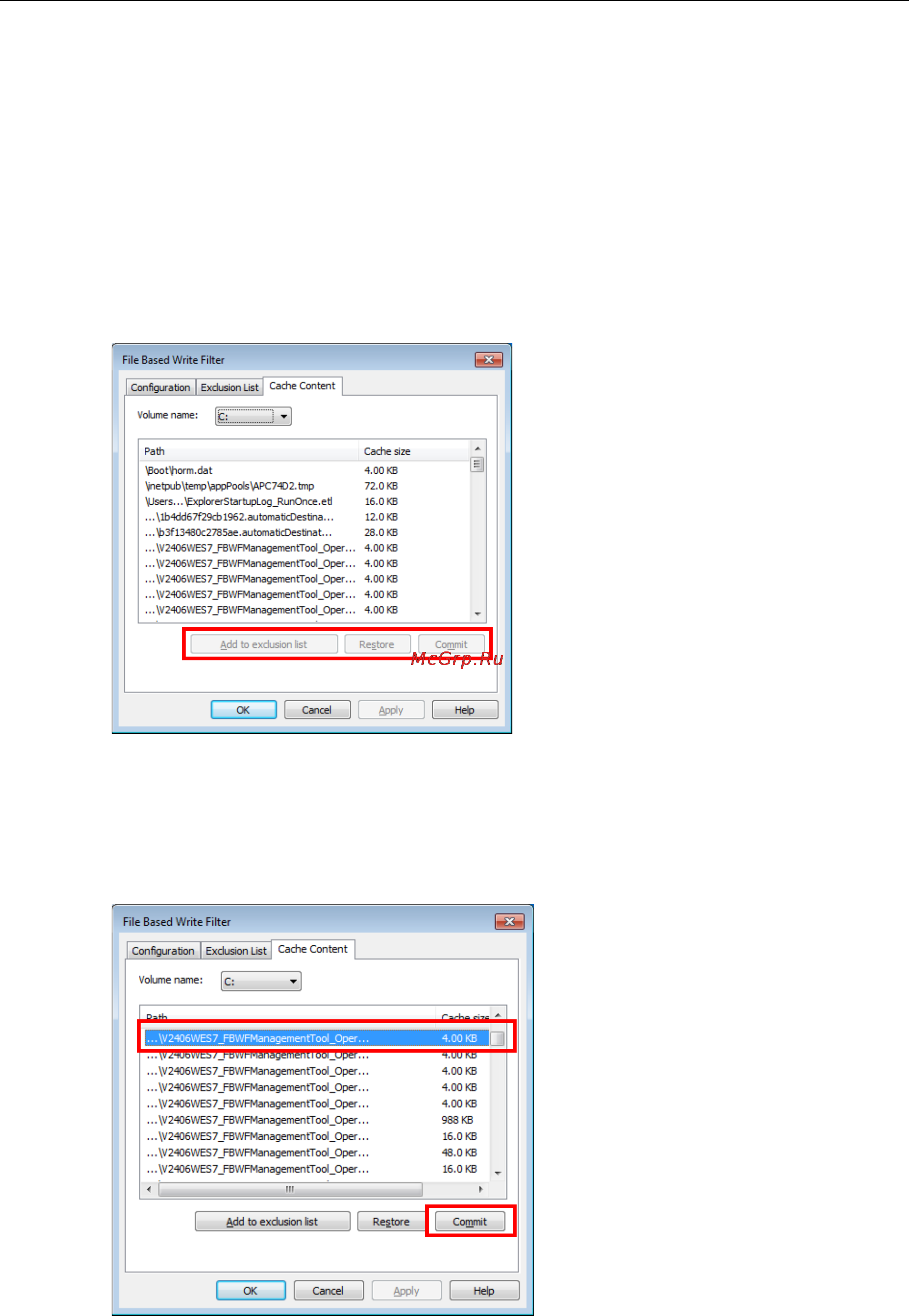 Moxa V2616A-C5-LX [24/100] Managing temporary files cached in the overlay