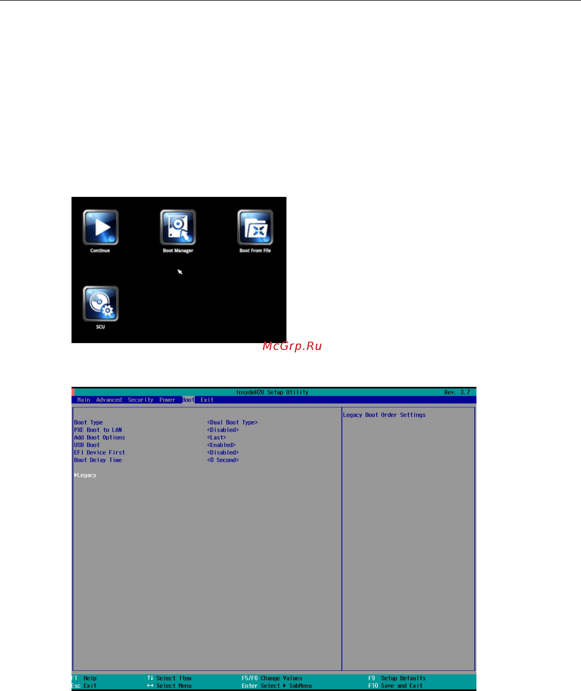 Moxa V2616A-C7-CT-T-LX [70/111] Step 2 setting the bios to boot via usb