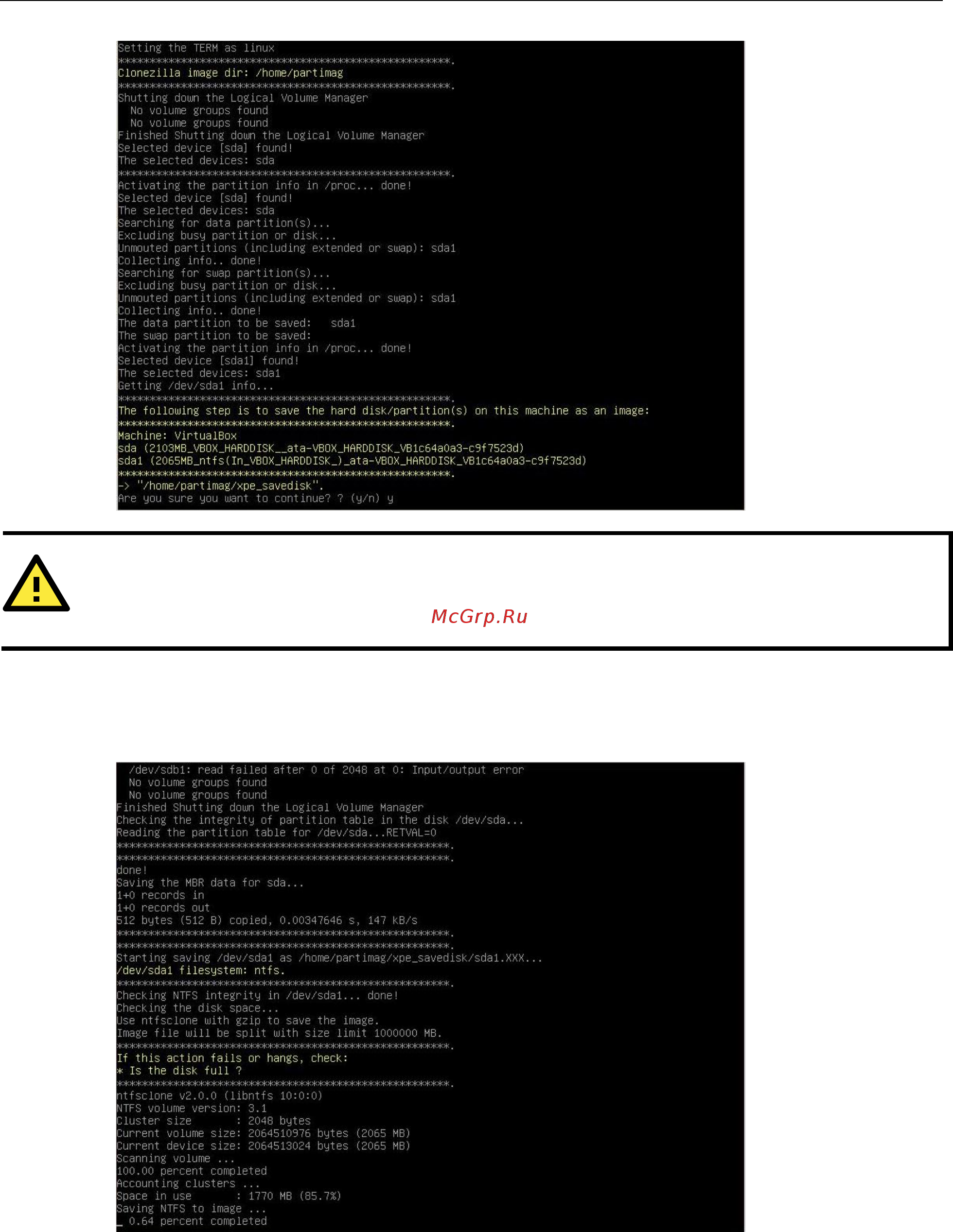 Moxa V2616A-C8-W7E [77/111] Warning