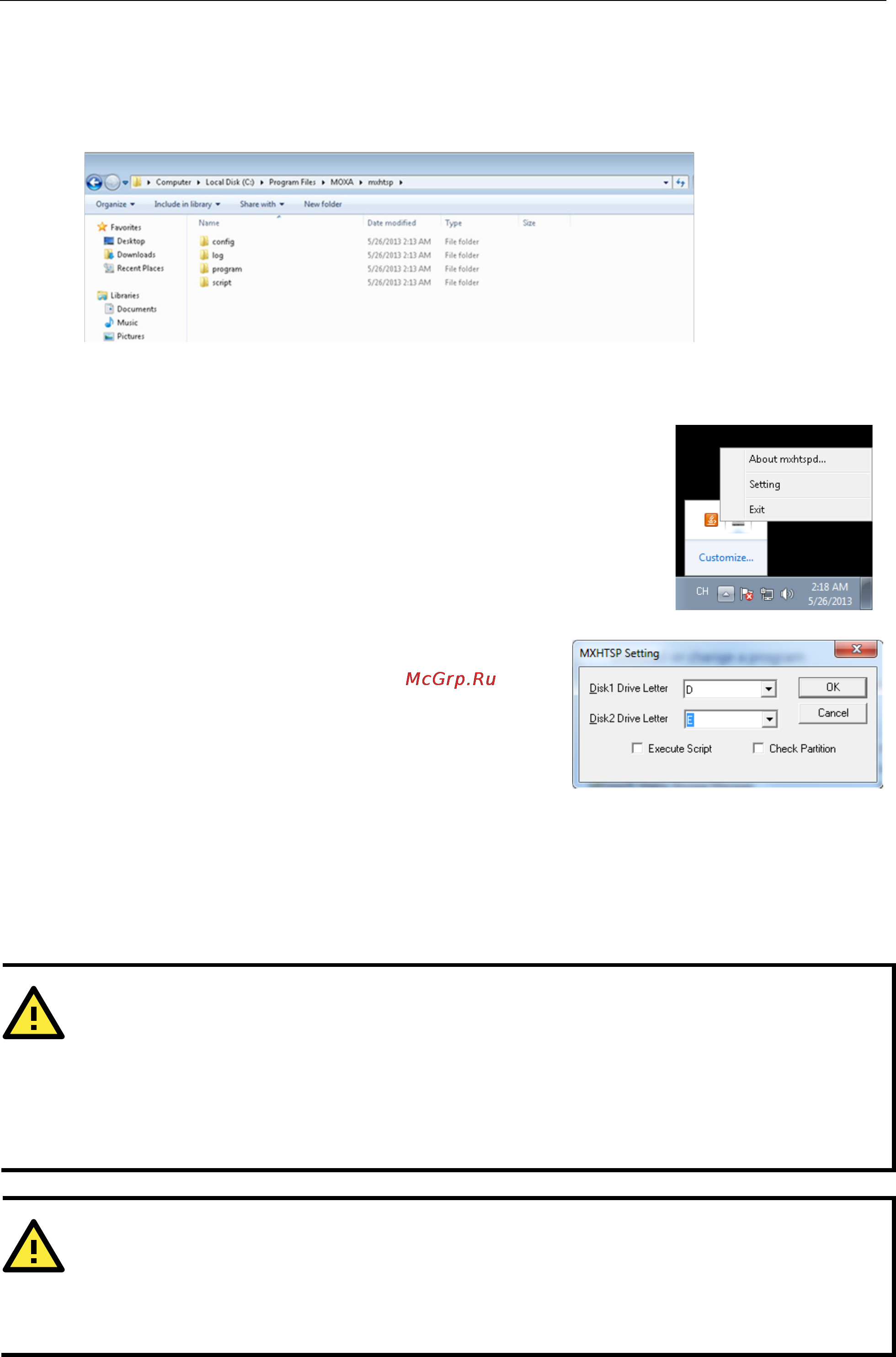 Moxa TC-6110-CT-W7E [18/74] Configuring hot swap settings