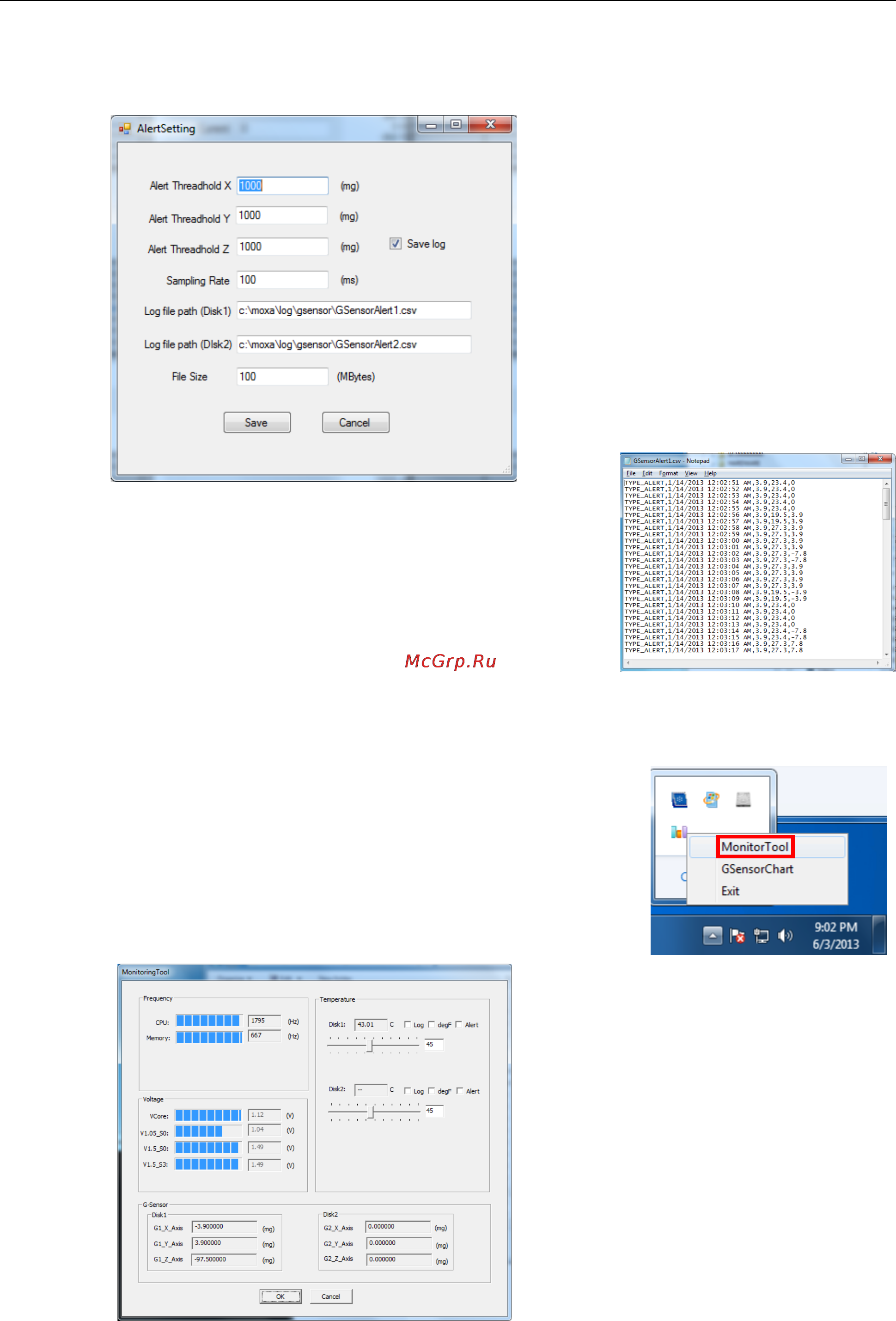 Moxa TC-6110-LX [24/74] Configuring and using the temperature sensor
