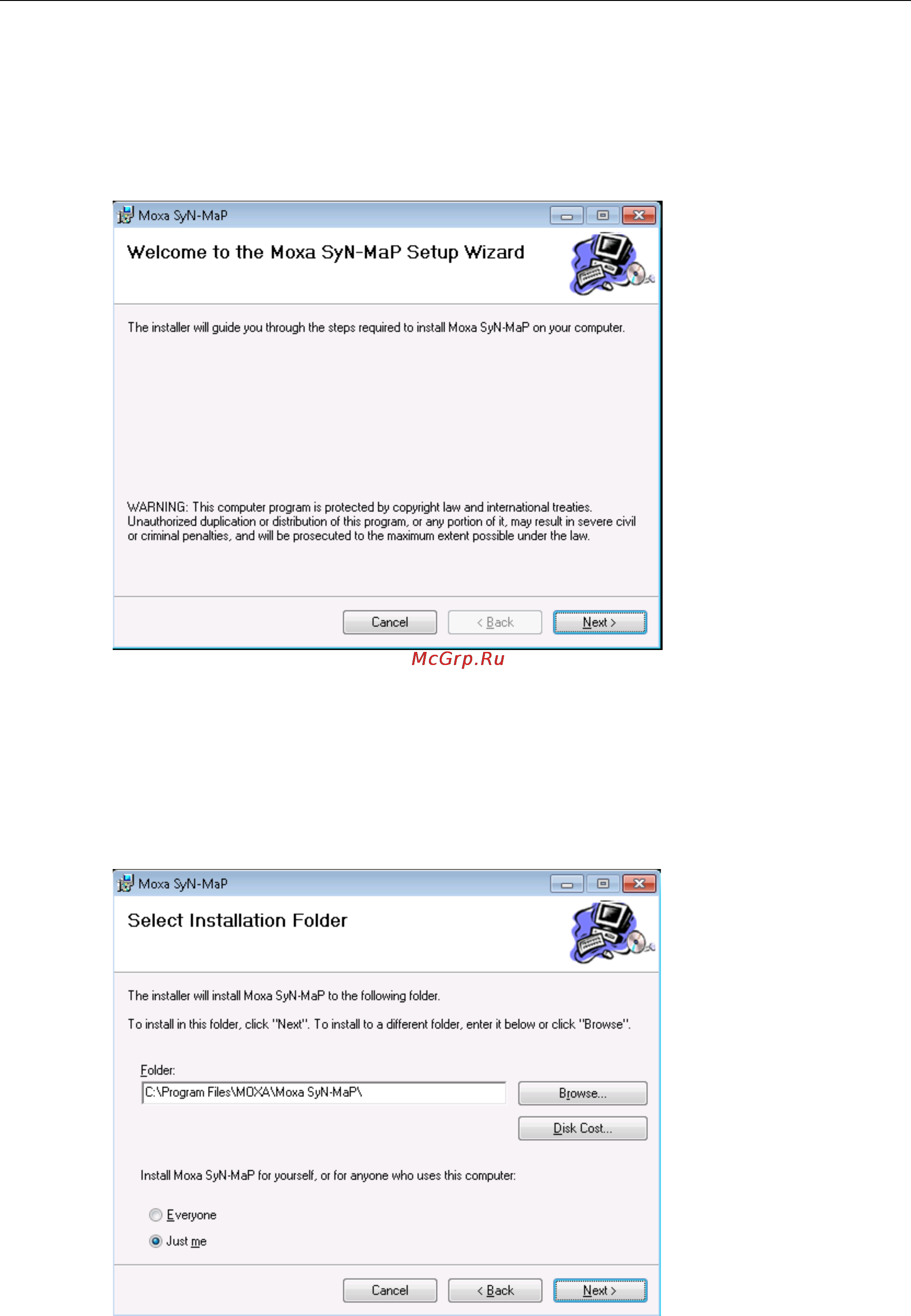 Moxa TC-6110-CT-LX [28/74] Installing the synmap virtualization layer