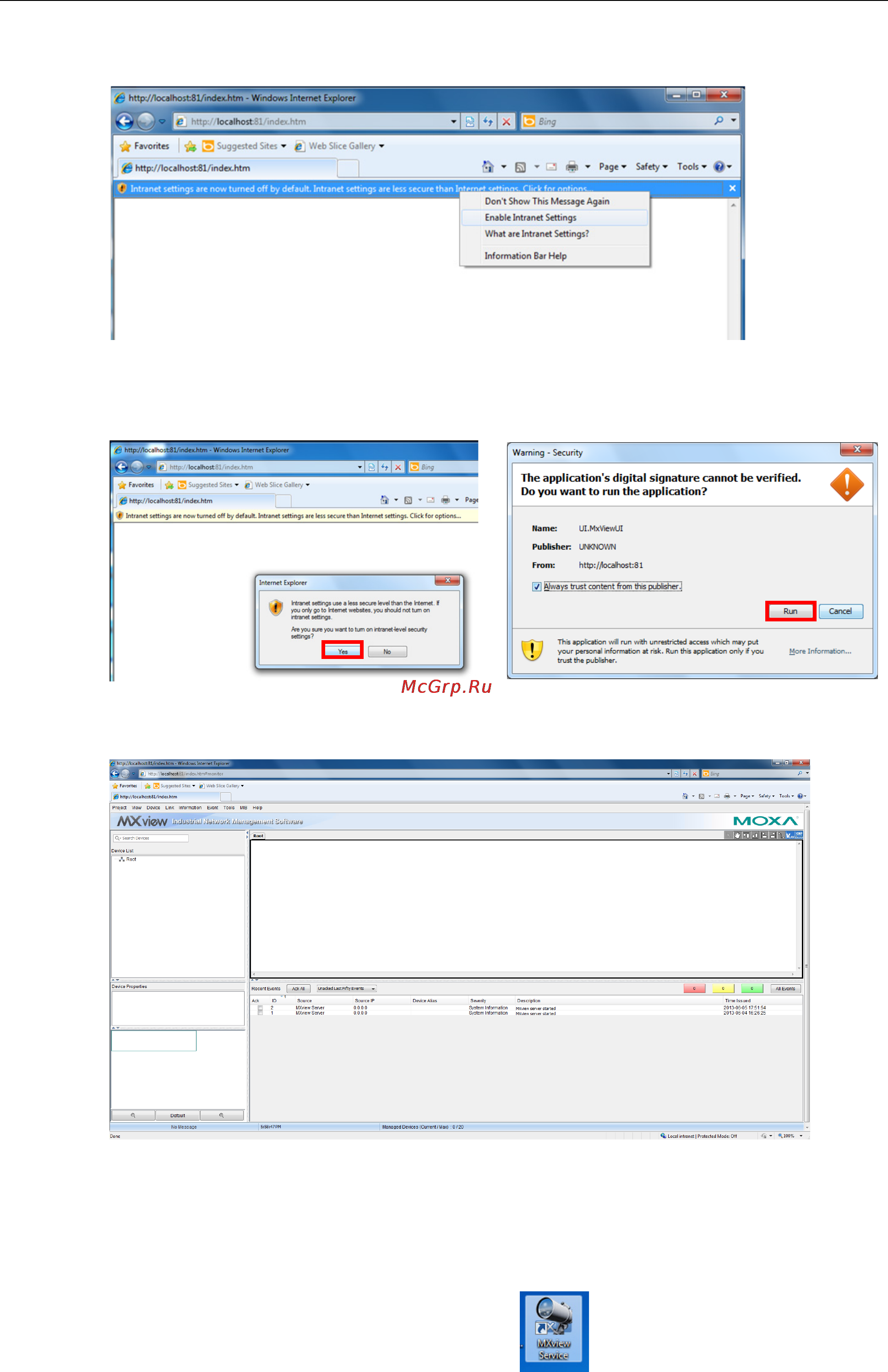 Moxa TC-6110-W7E [33/74] Loading the synmap mib file
