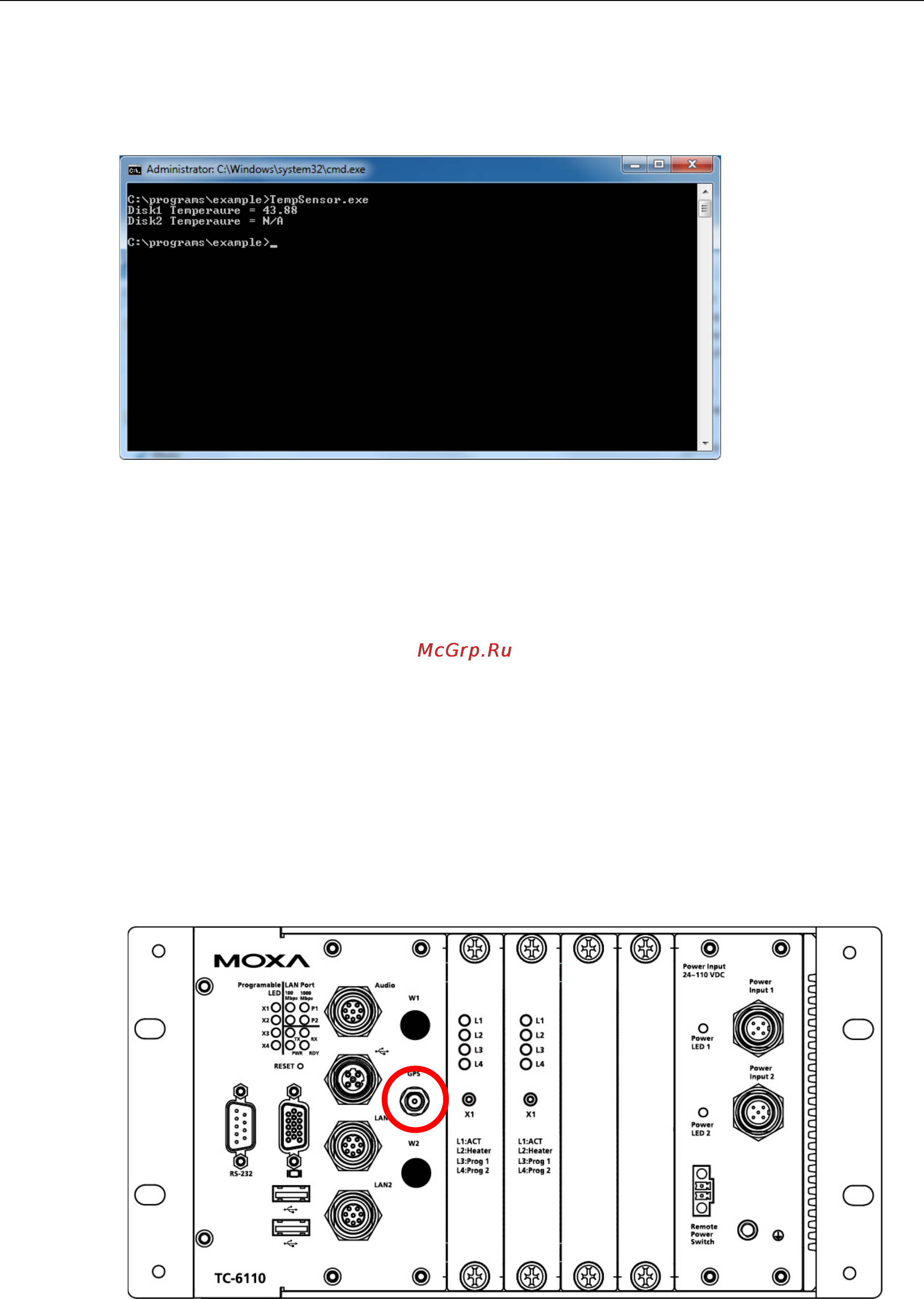 Moxa TC-6110-T-LX [49/74] Gps control code