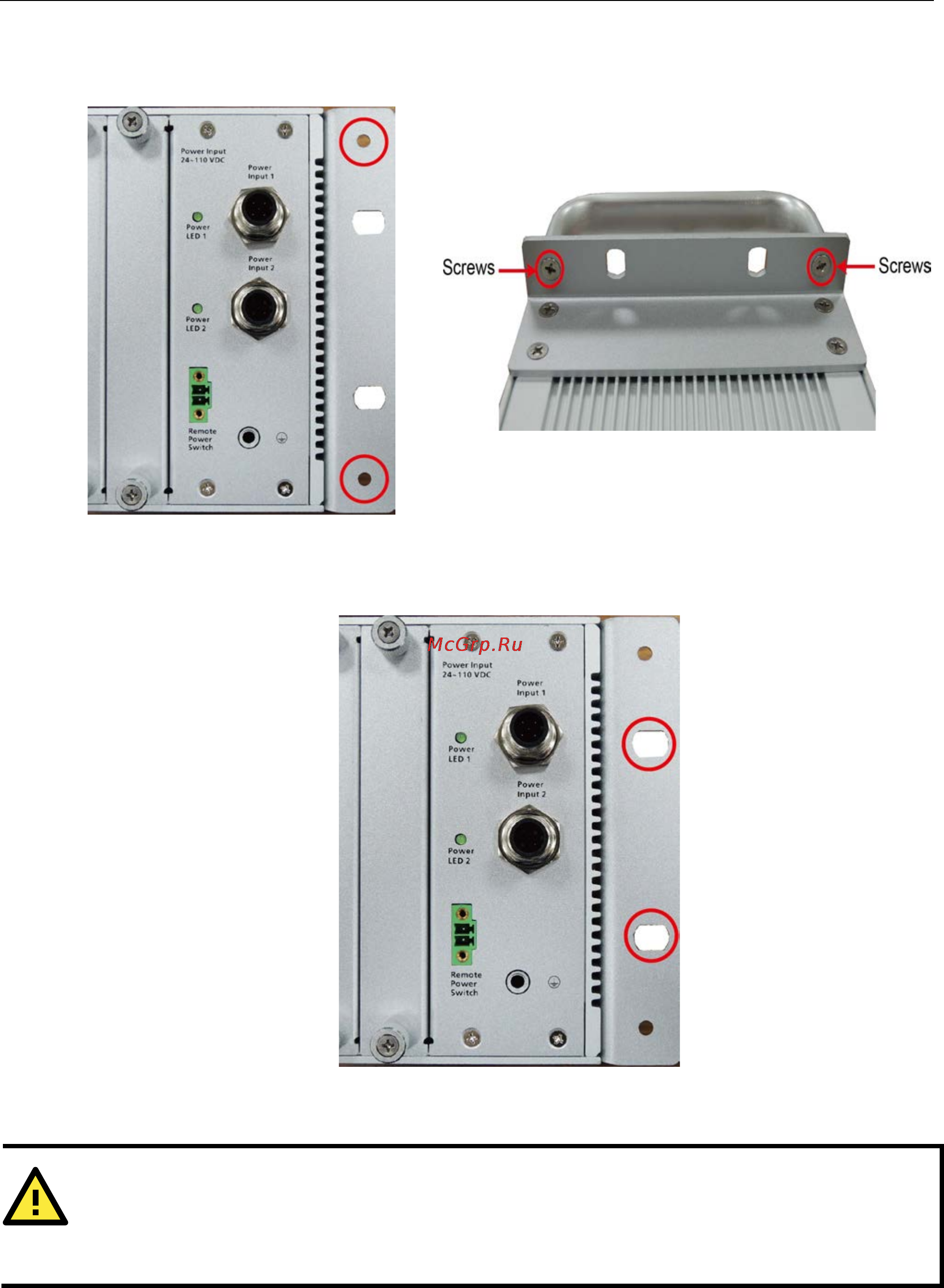 Moxa TC-6110-T-LX [13/46] Attentions