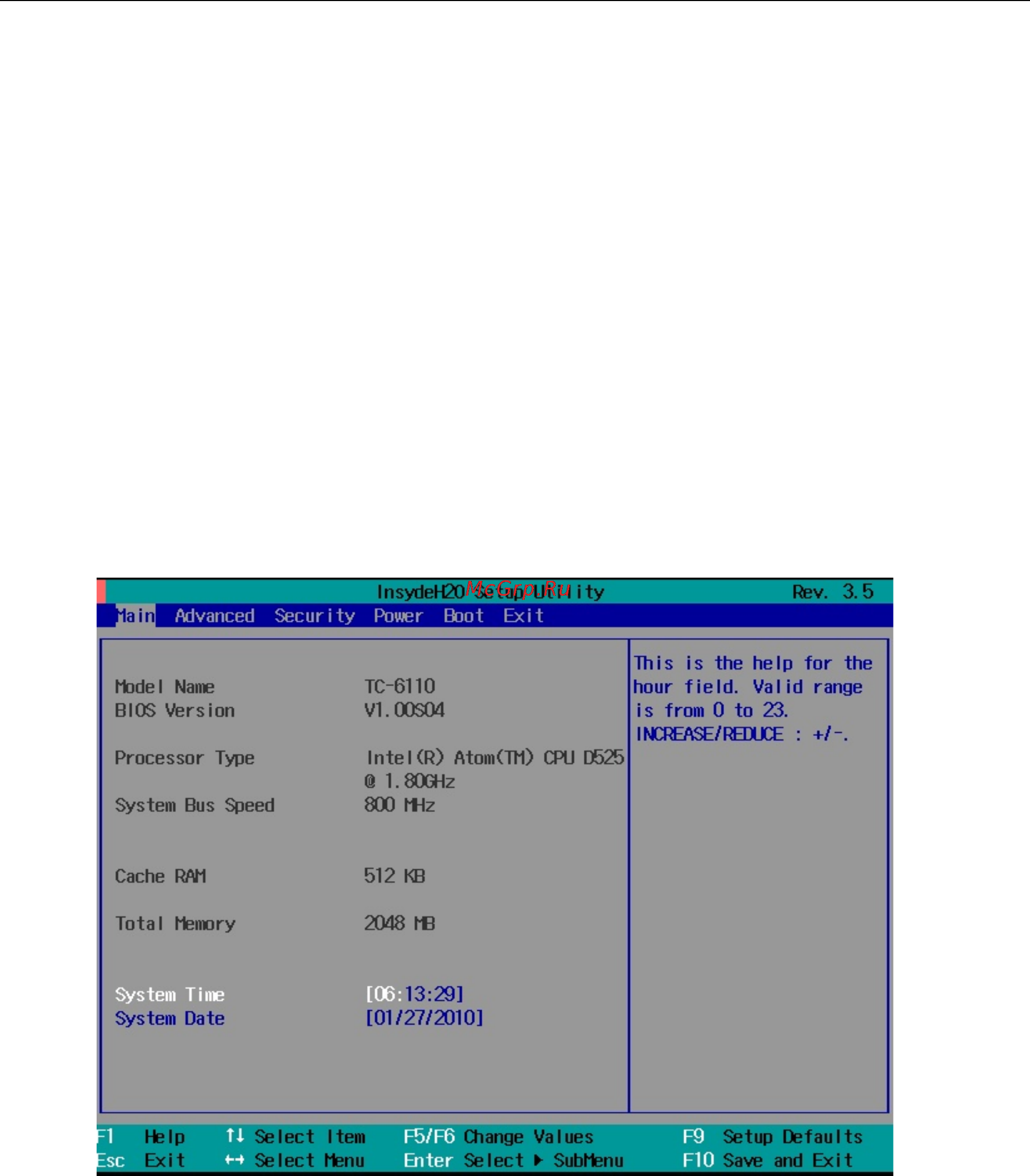 Moxa TC-6110-T-LX [31/46] Tc 6110 series hardware bios setup