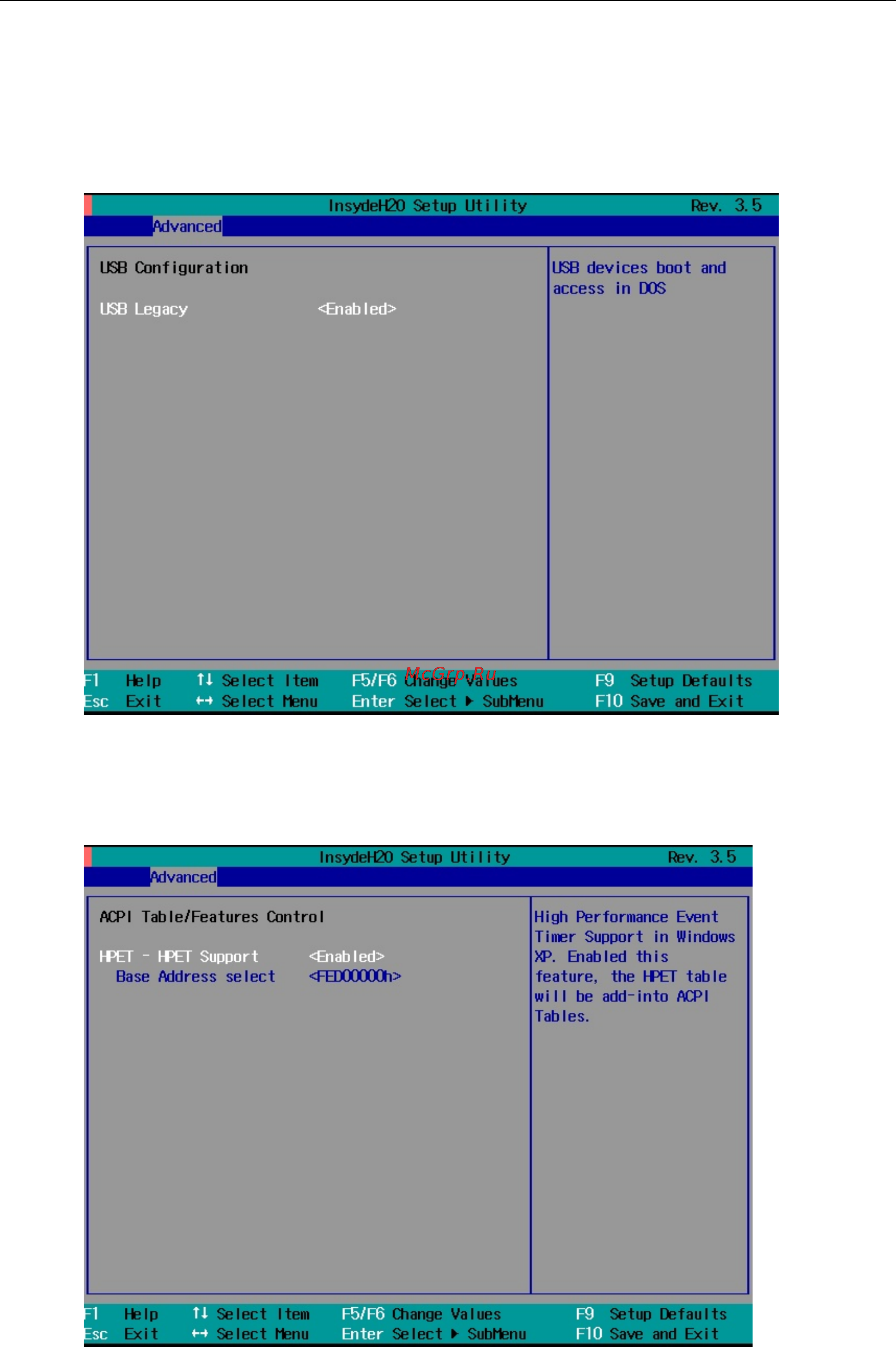 Moxa TC-6110-T-W7E [35/46] Tc 6110 series hardware bios setup